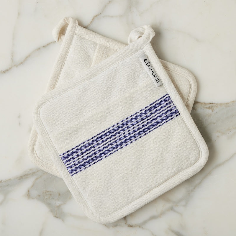 Vintage Stripe Pot Holder, Set of 2