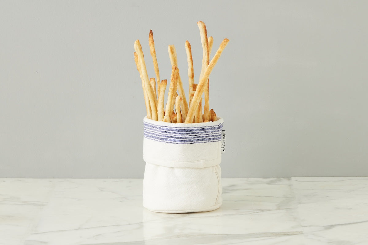Vintage Stripe Bistro Bag, Set of 2