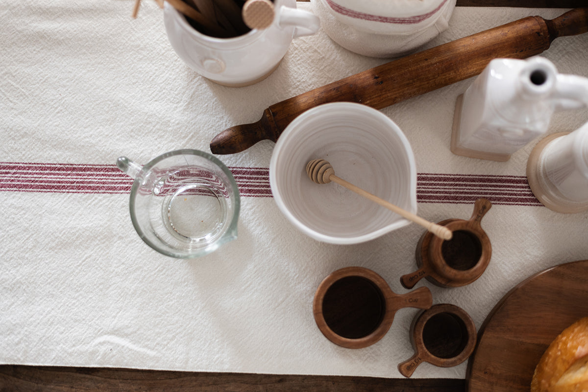 Vintage Stripe Table Runner