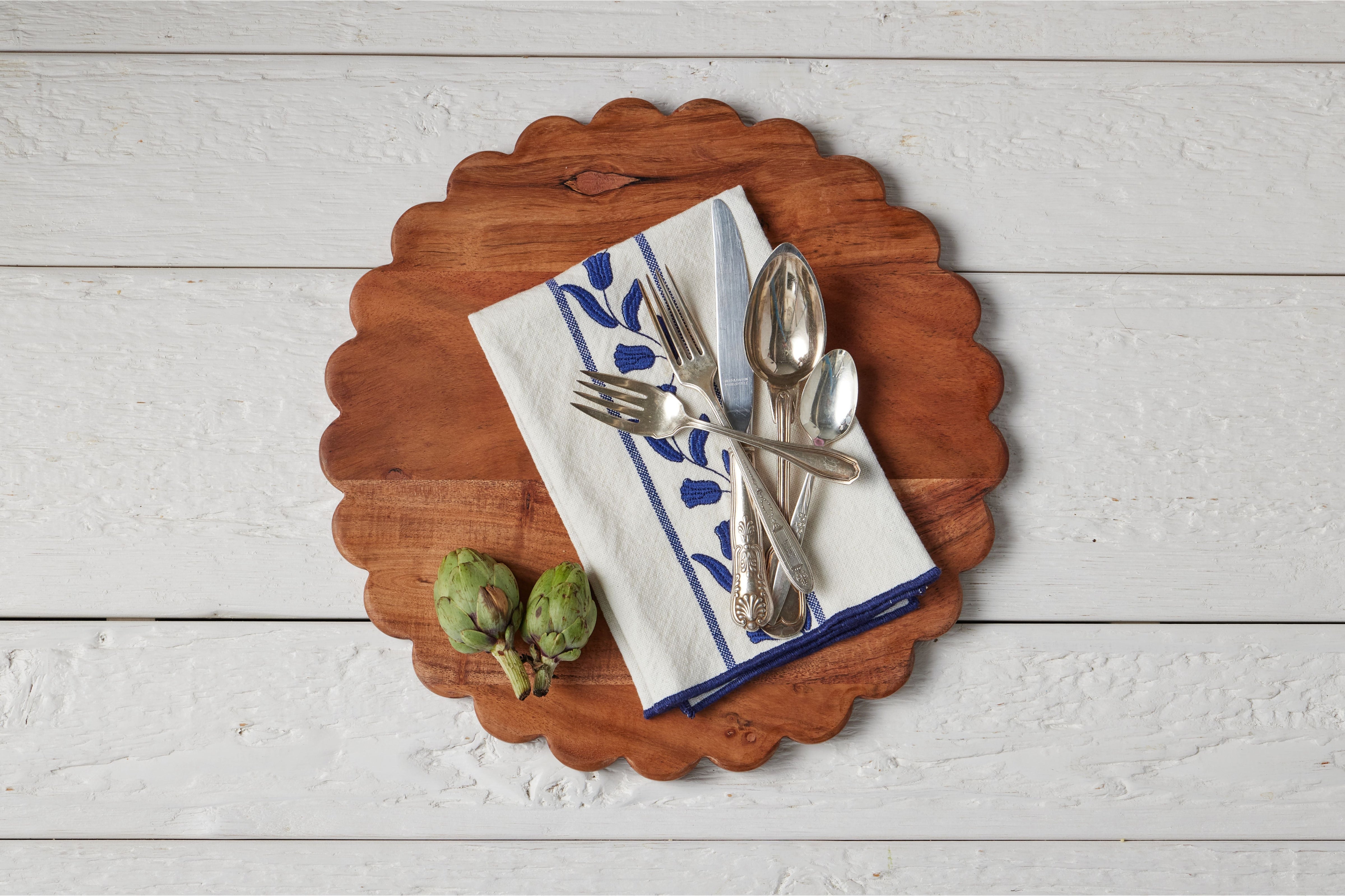 Tulip Dinner Napkins, Set of 4