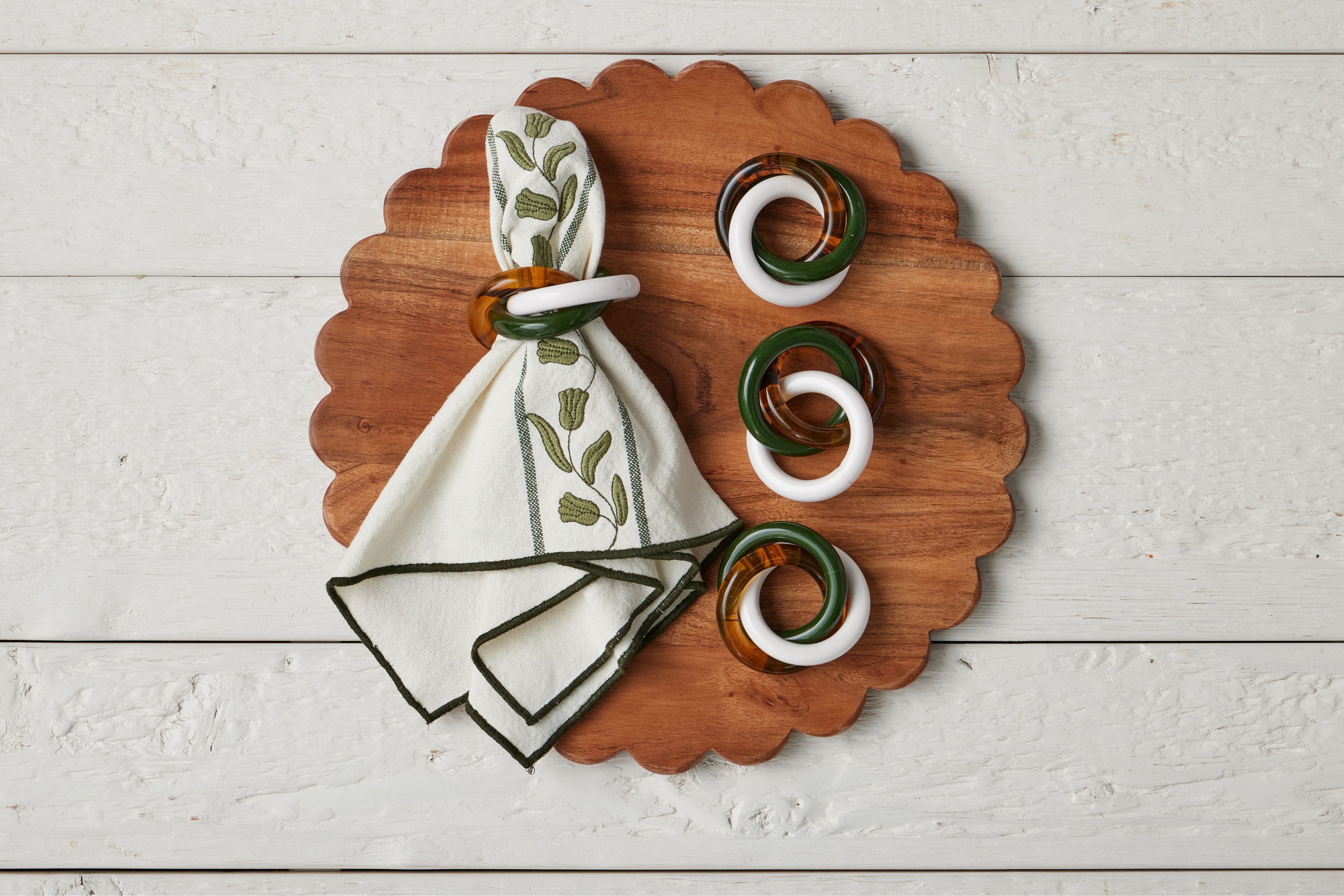 Tulip Dinner Napkins, Set of 4