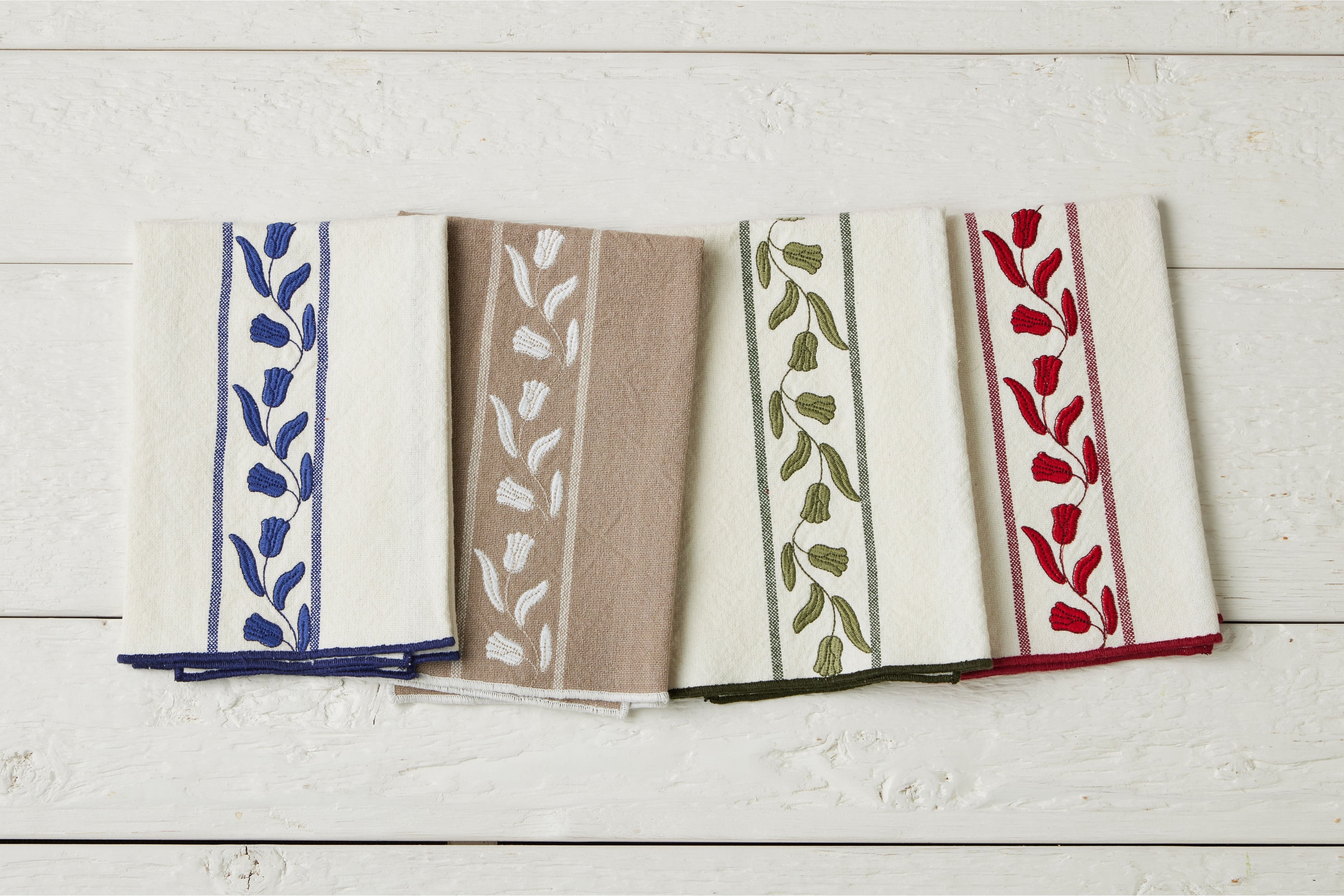 Tulip Dinner Napkins, Set of 4
