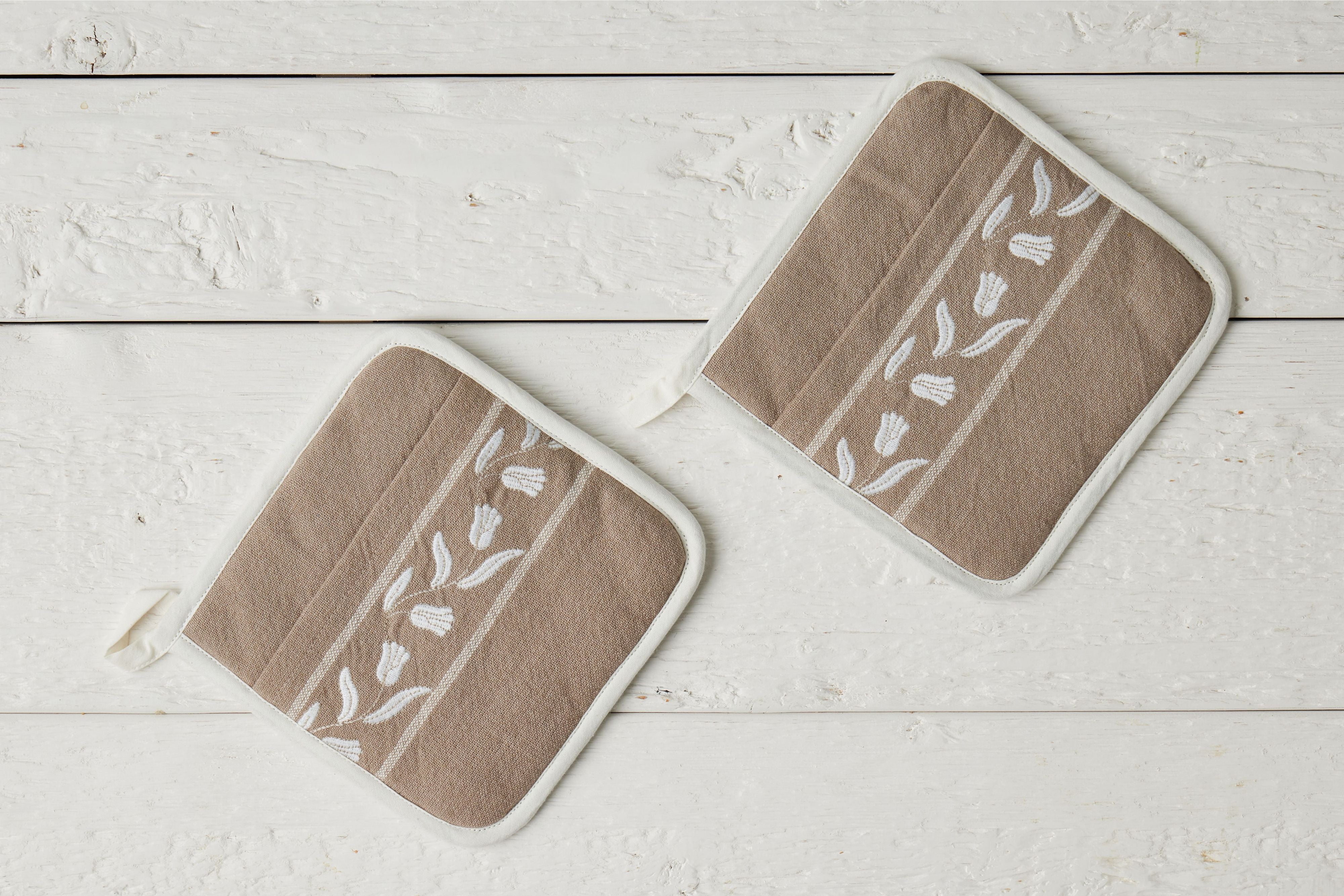 Tulip Pot Holder, Set of 2