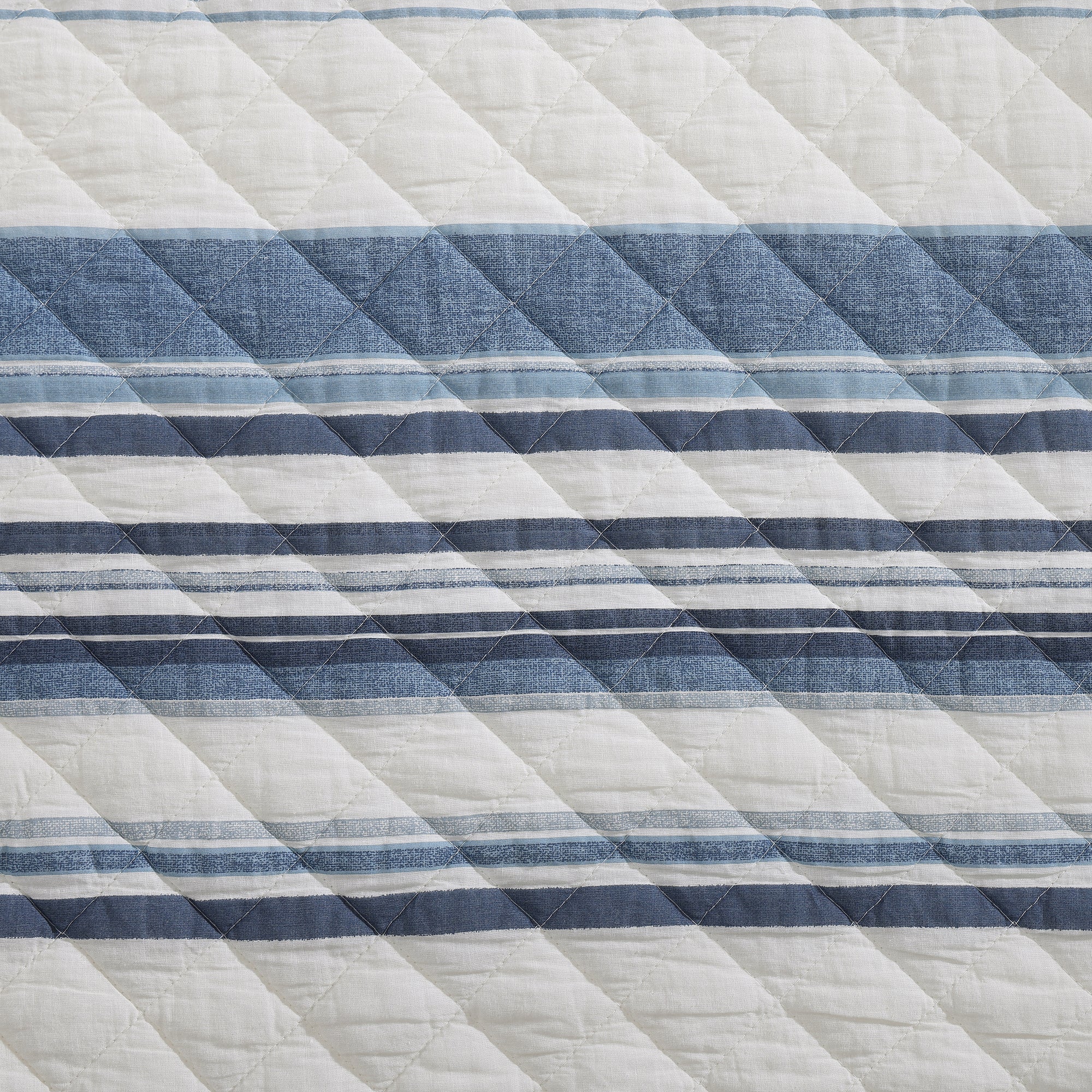 Mystic Stripe Cotton Gauze Quilt Set