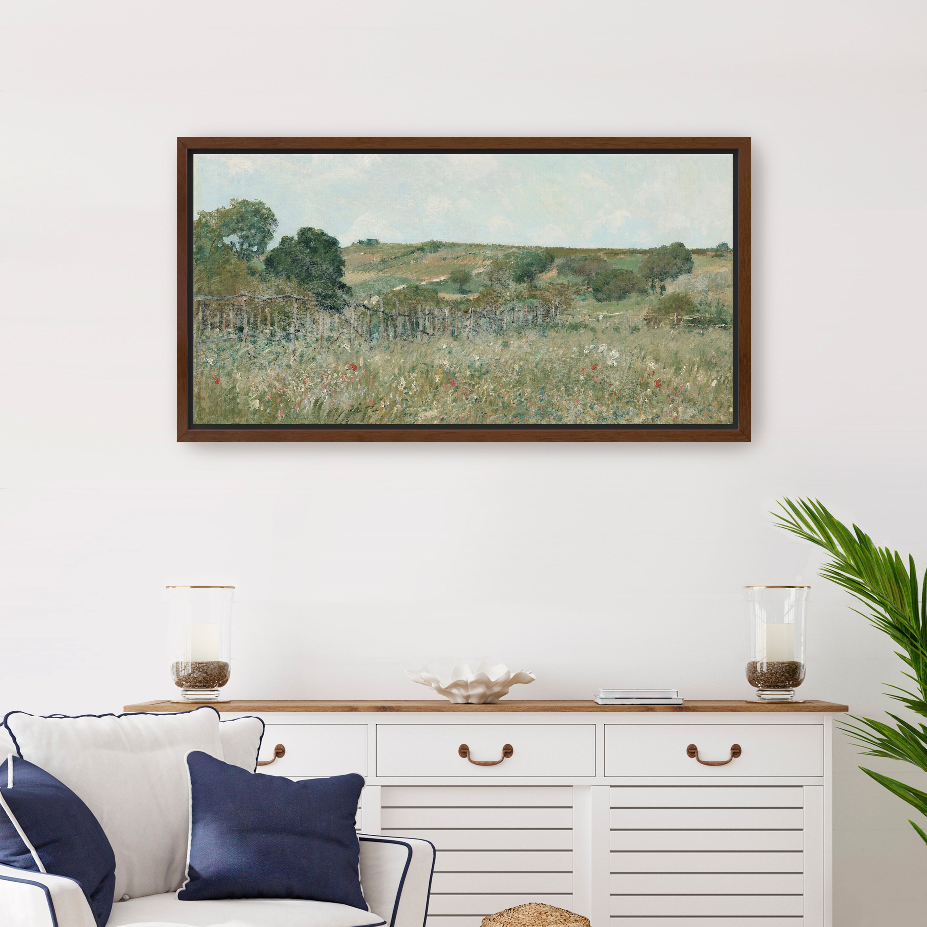 Meadow View Canvas Giclee