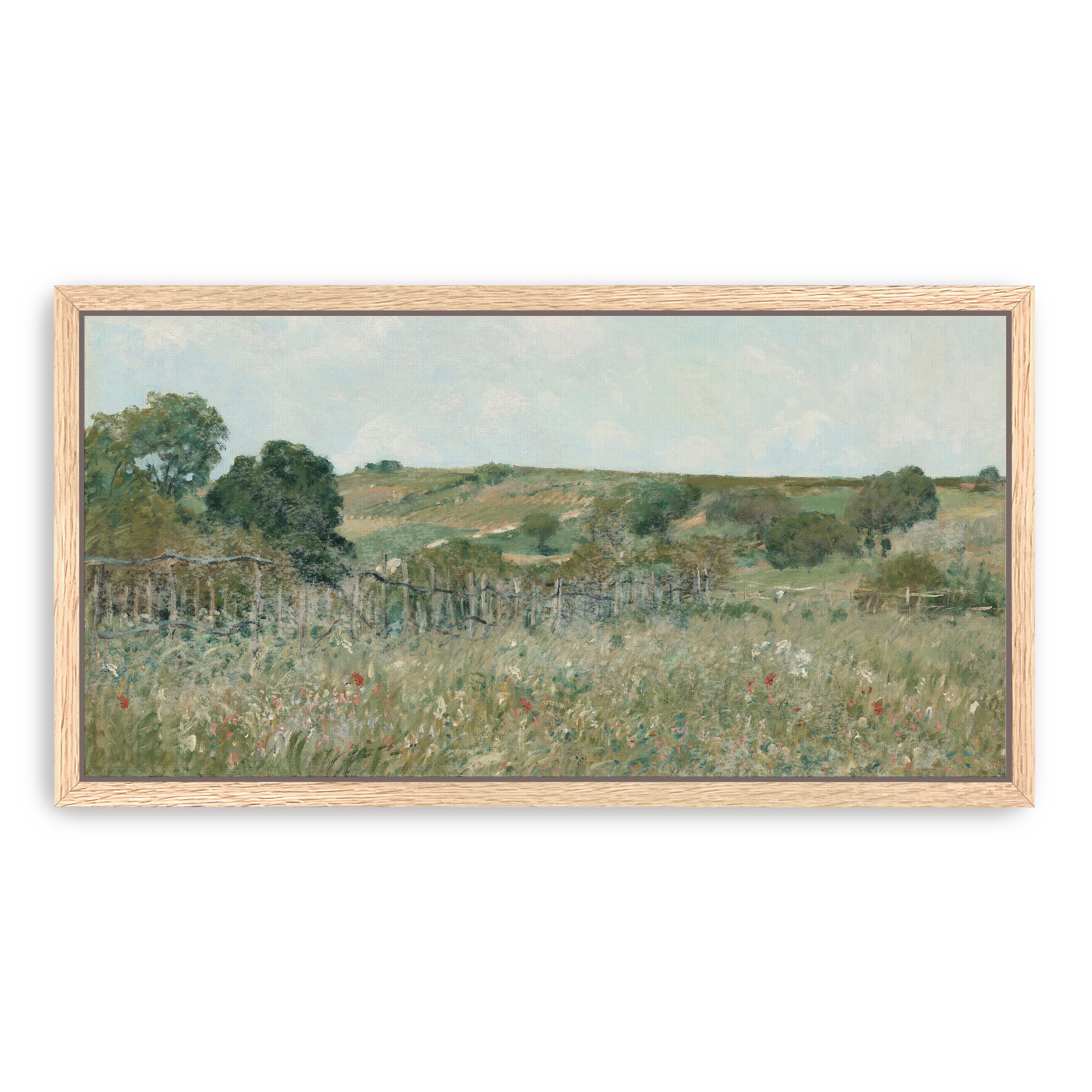 Meadow View Canvas Giclee