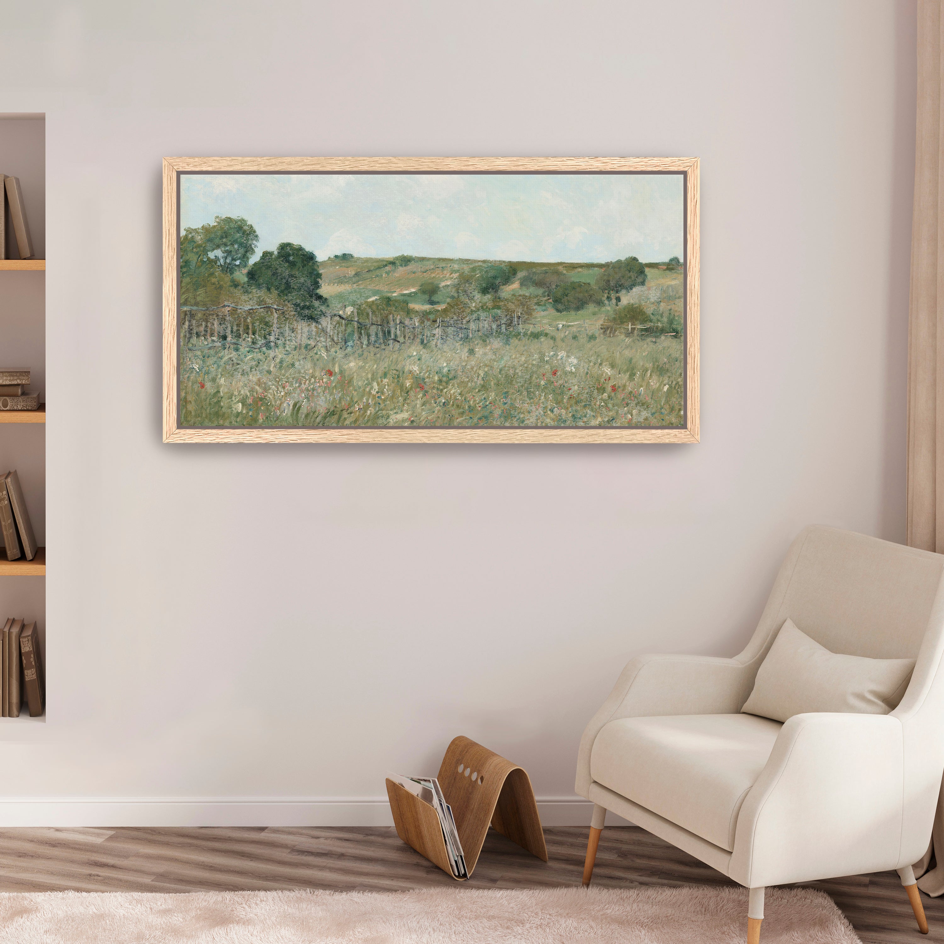 Meadow View Canvas Giclee