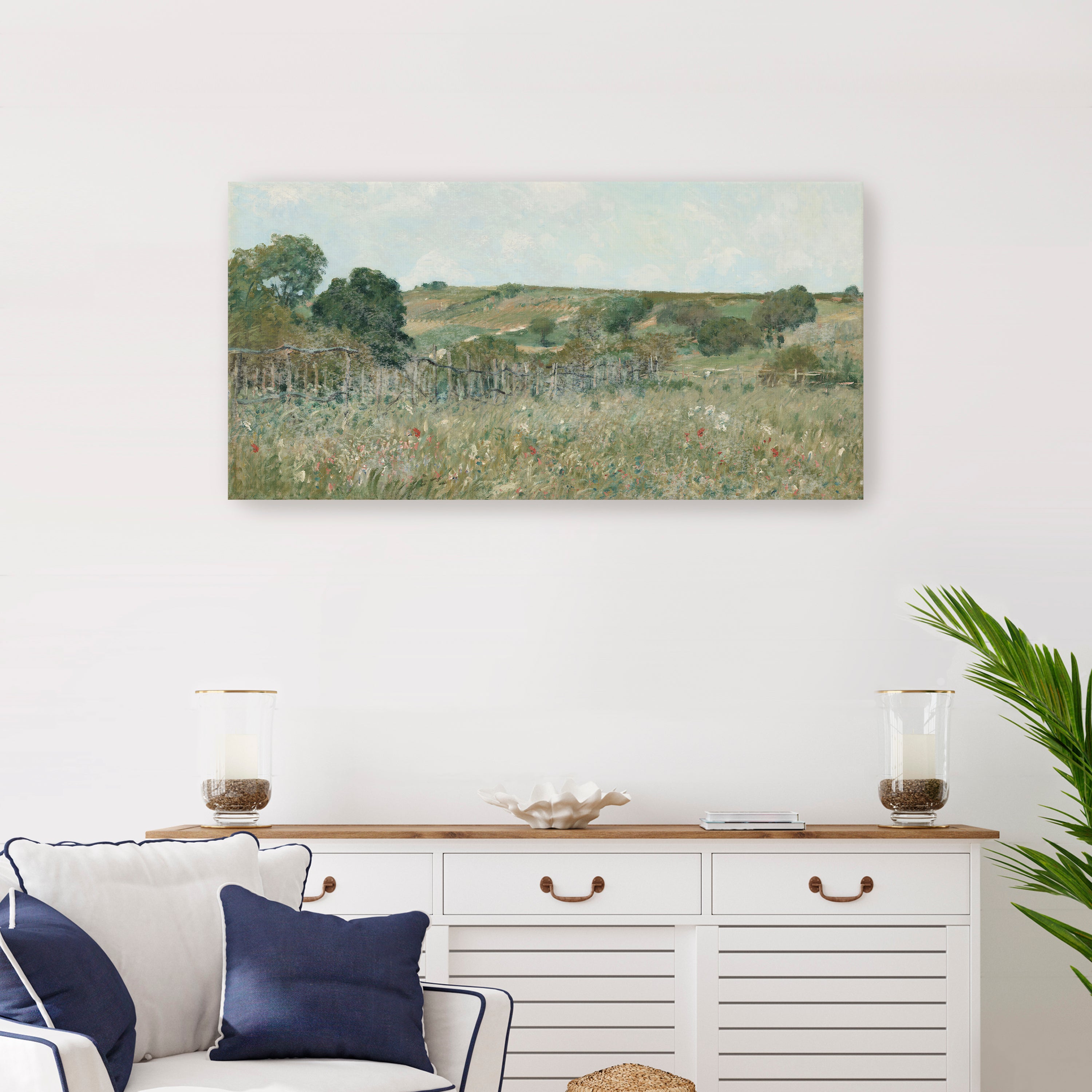 Meadow View Canvas Giclee