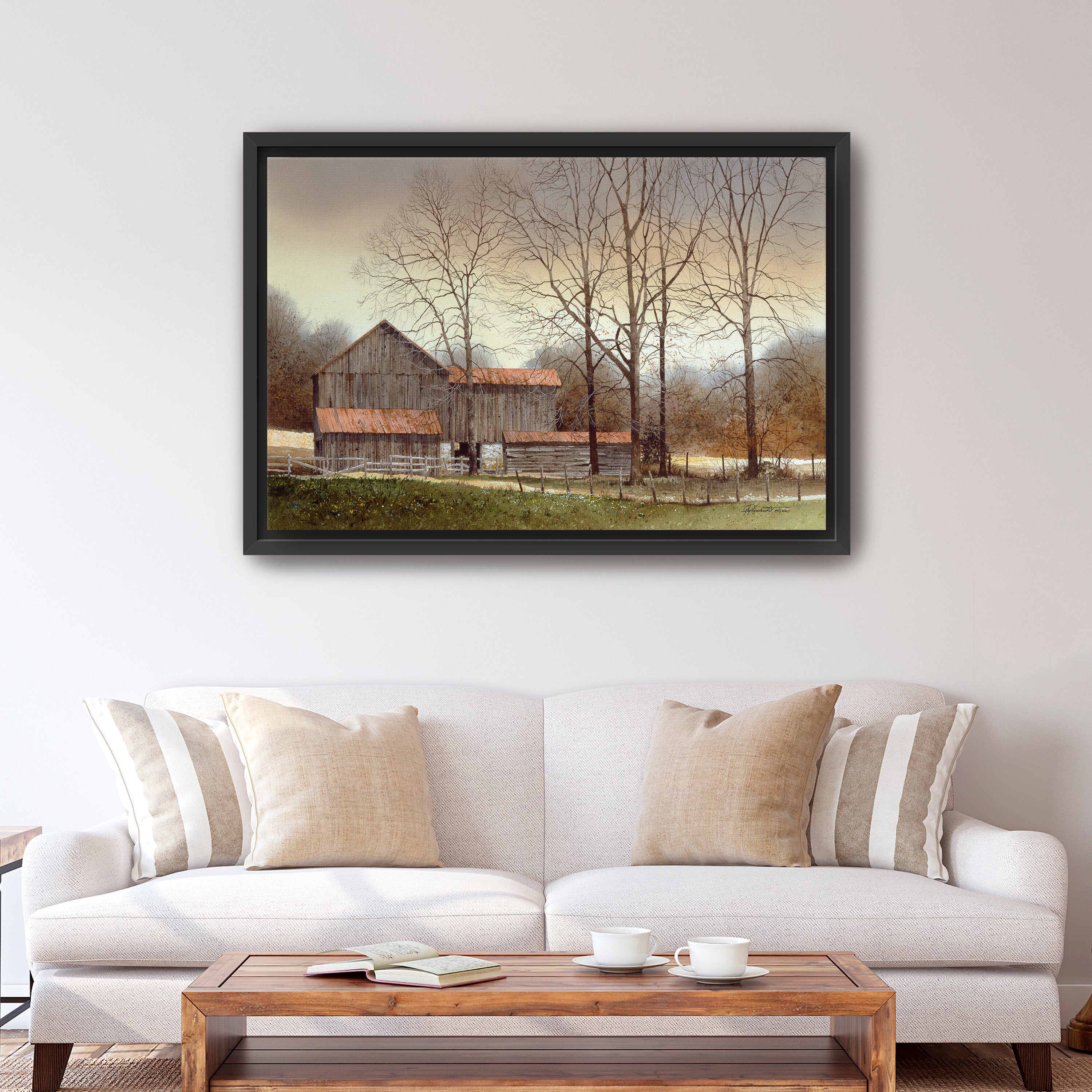 Treeline Canvas Giclee