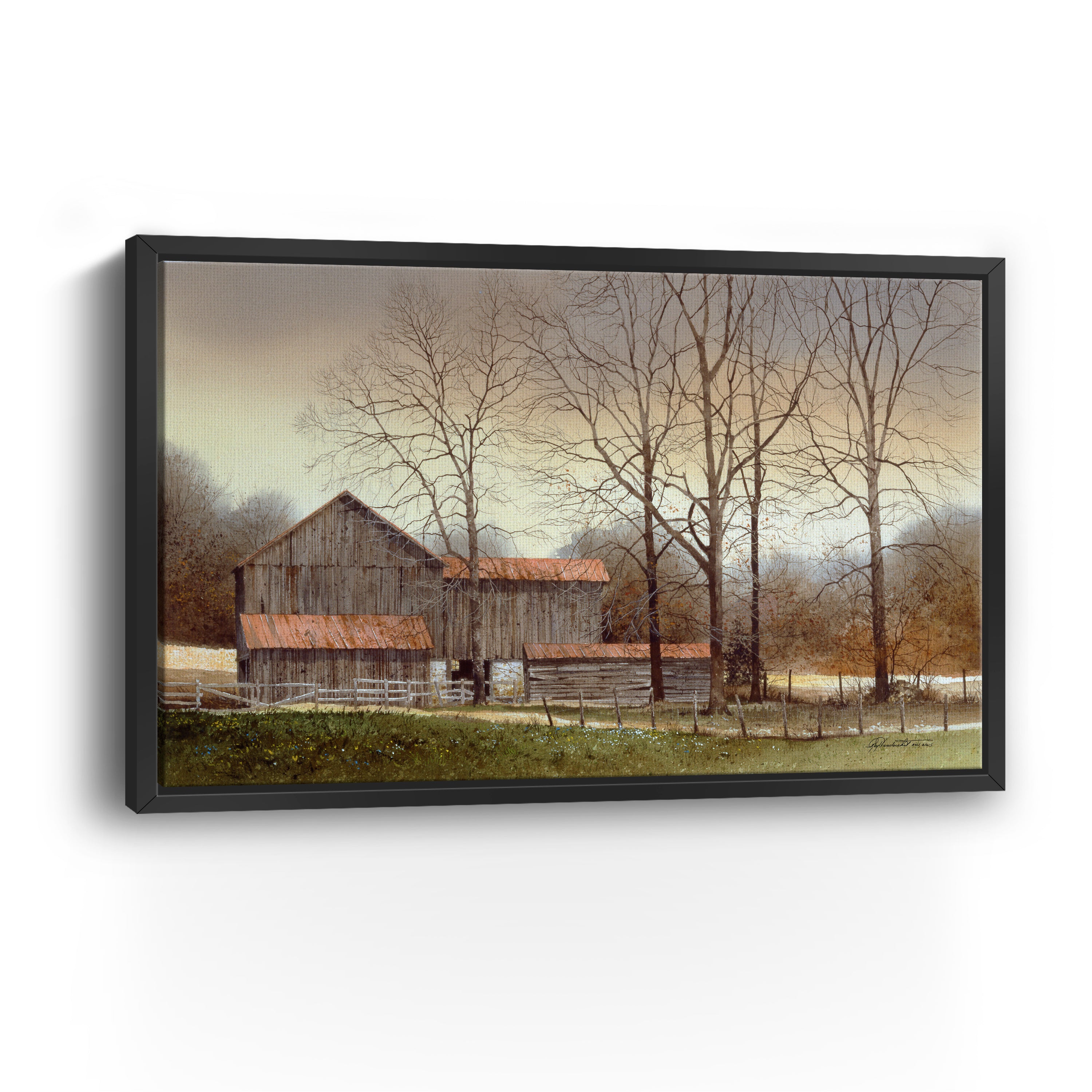 Treeline Canvas Giclee