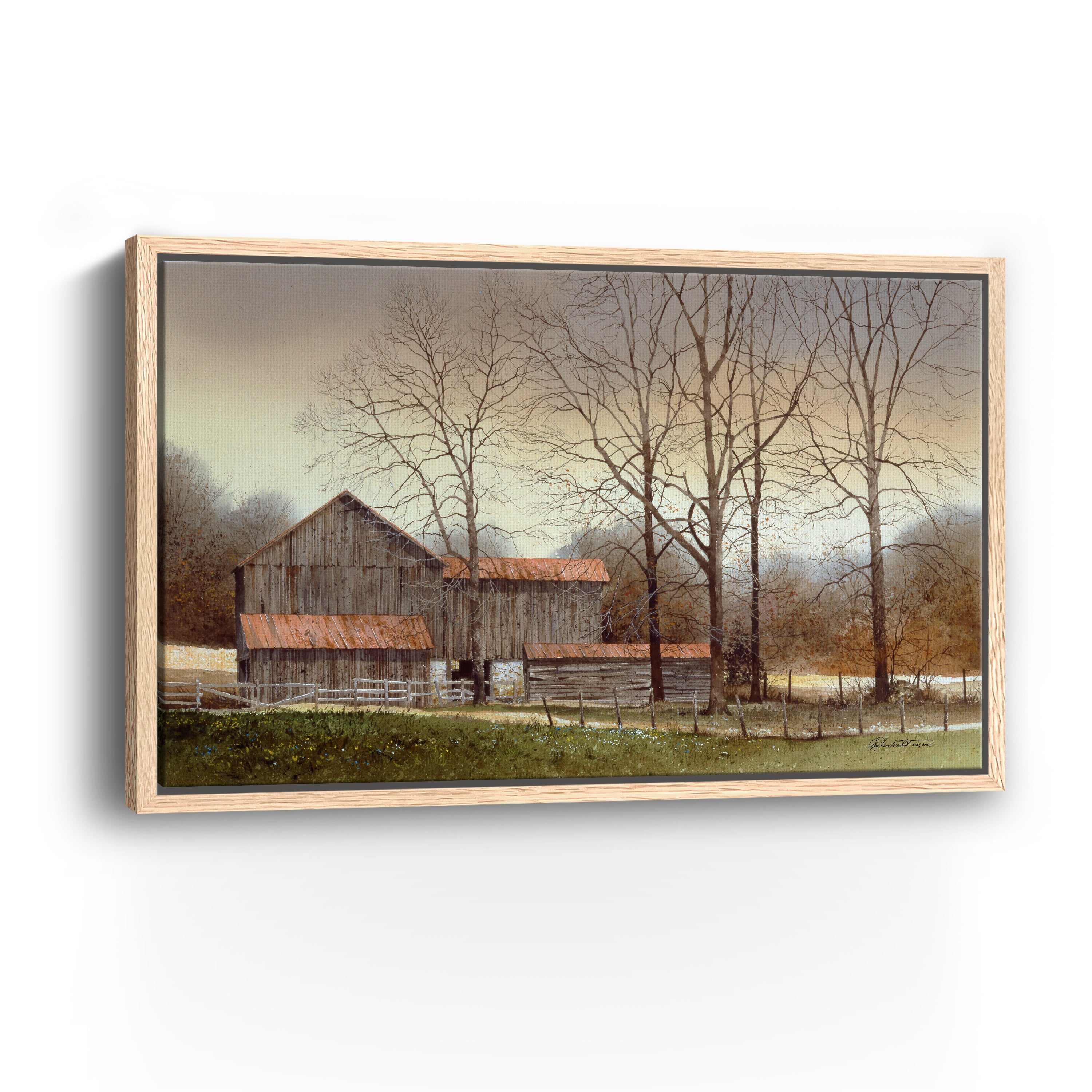 Treeline Canvas Giclee