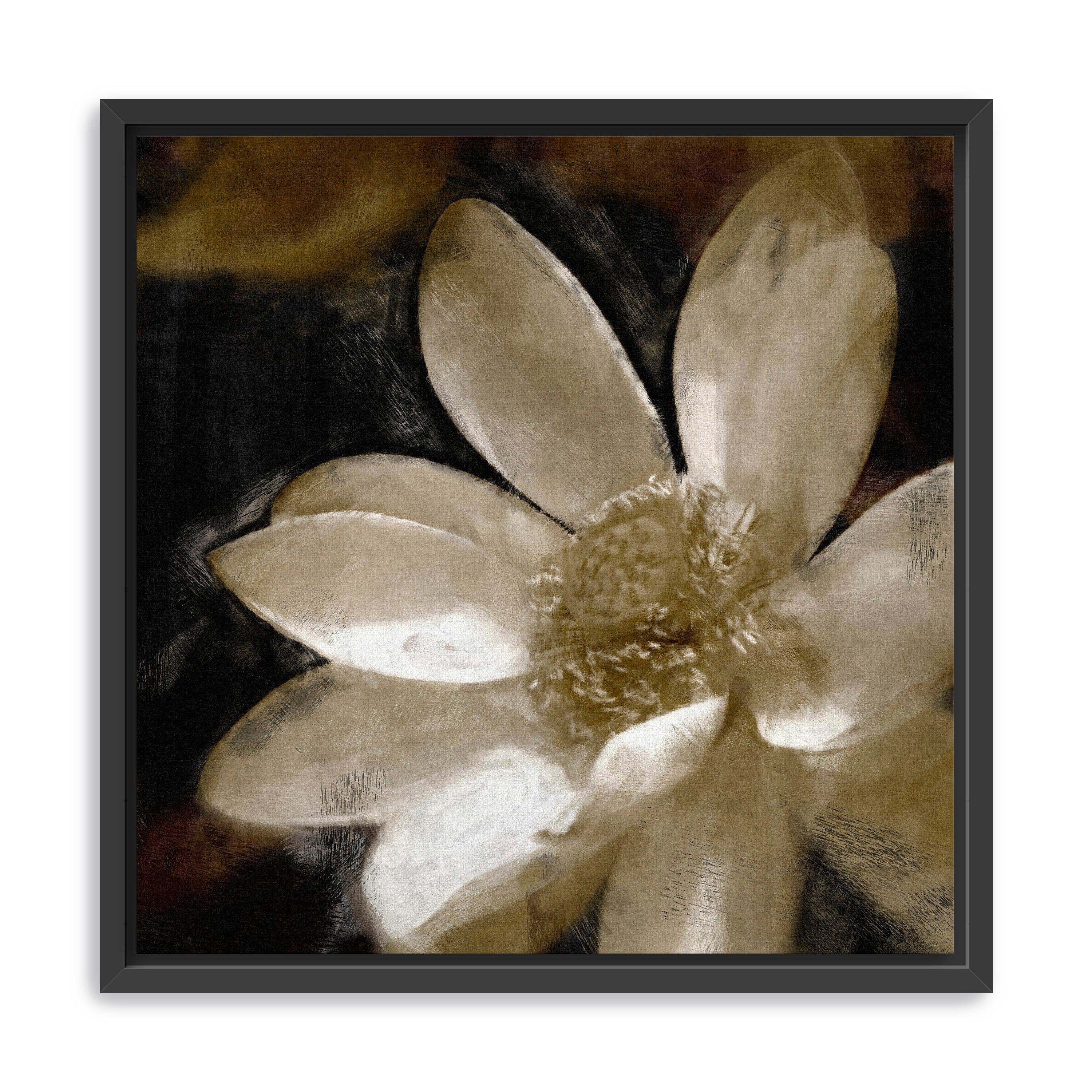 Bronze Lily Canvas Giclee