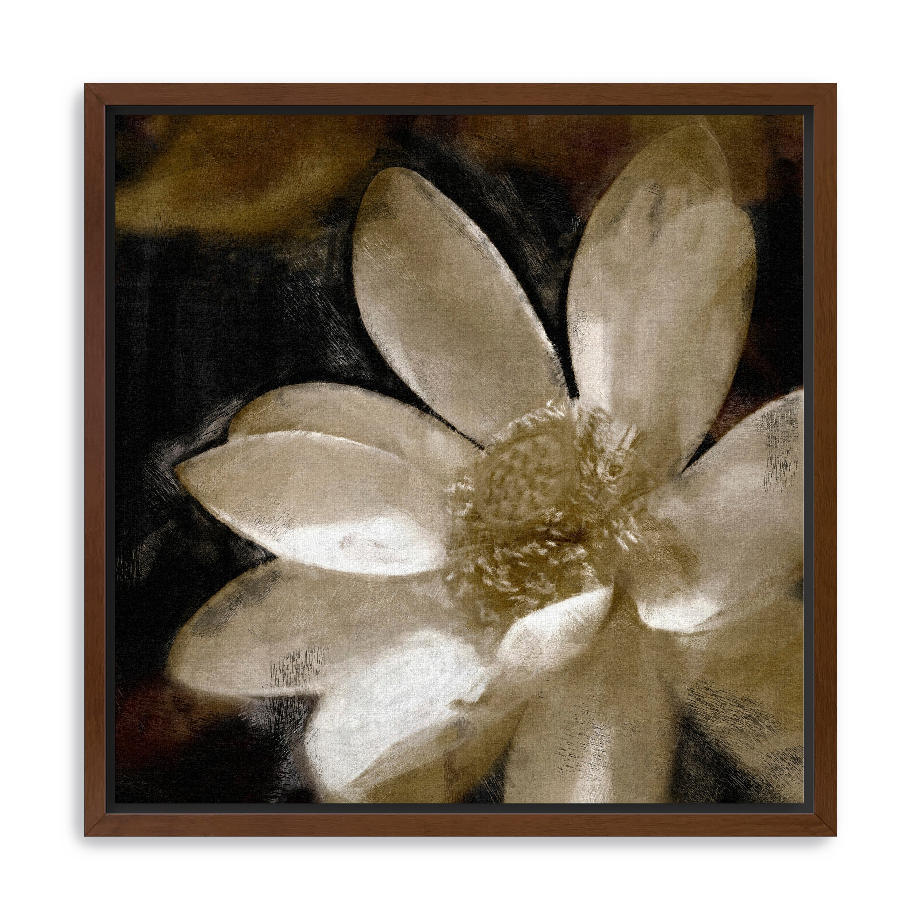 Bronze Lily Canvas Giclee