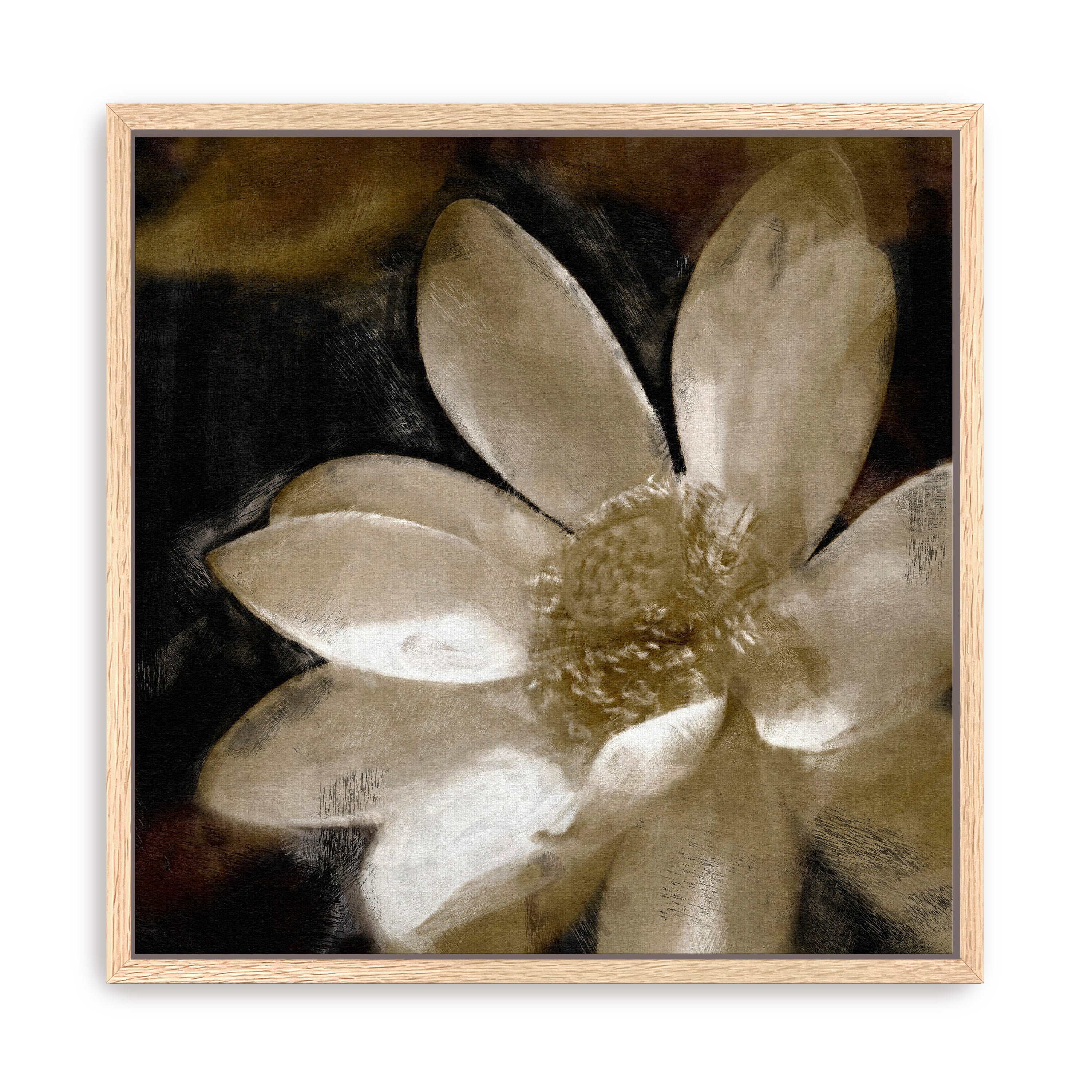 Bronze Lily Canvas Giclee