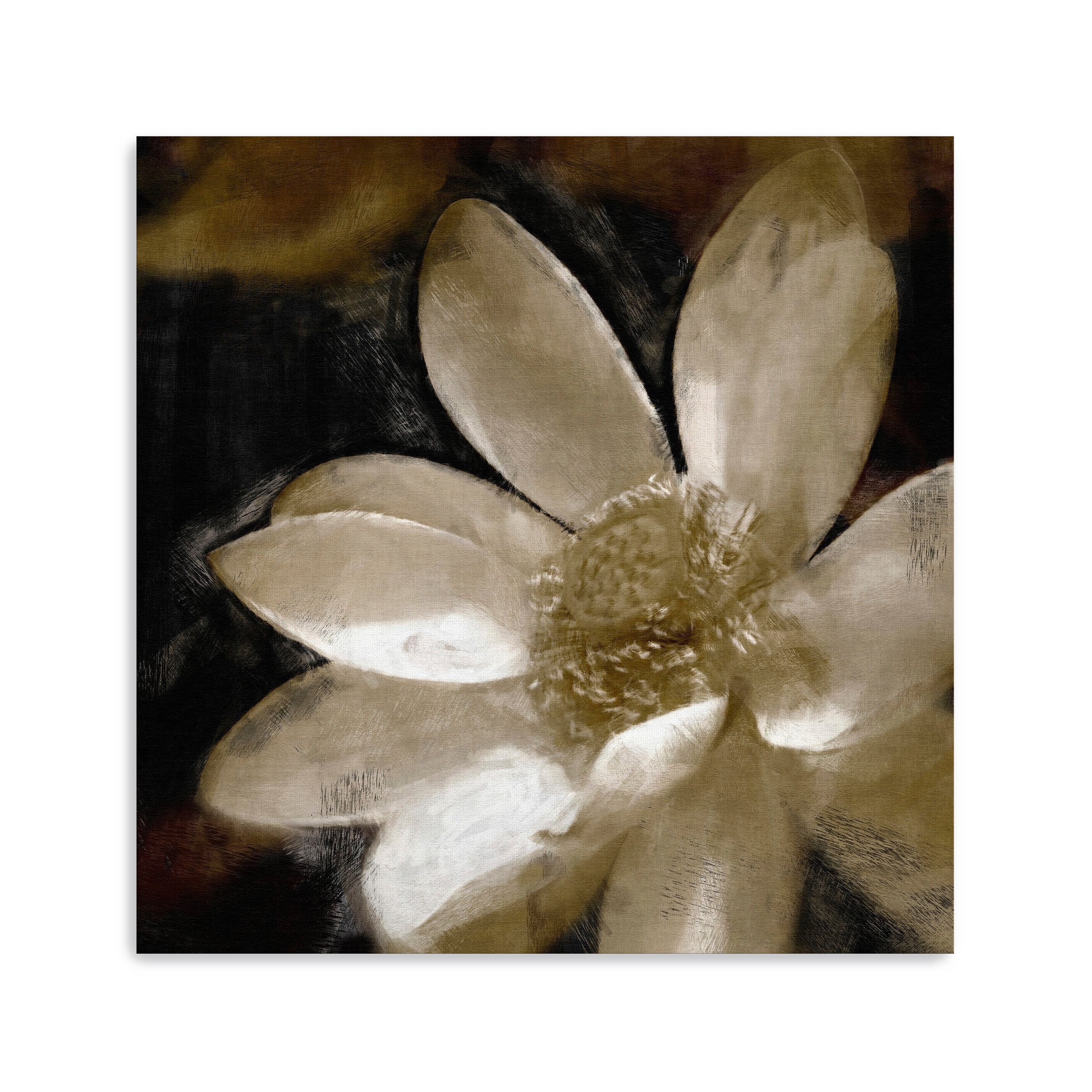 Bronze Lily Canvas Giclee