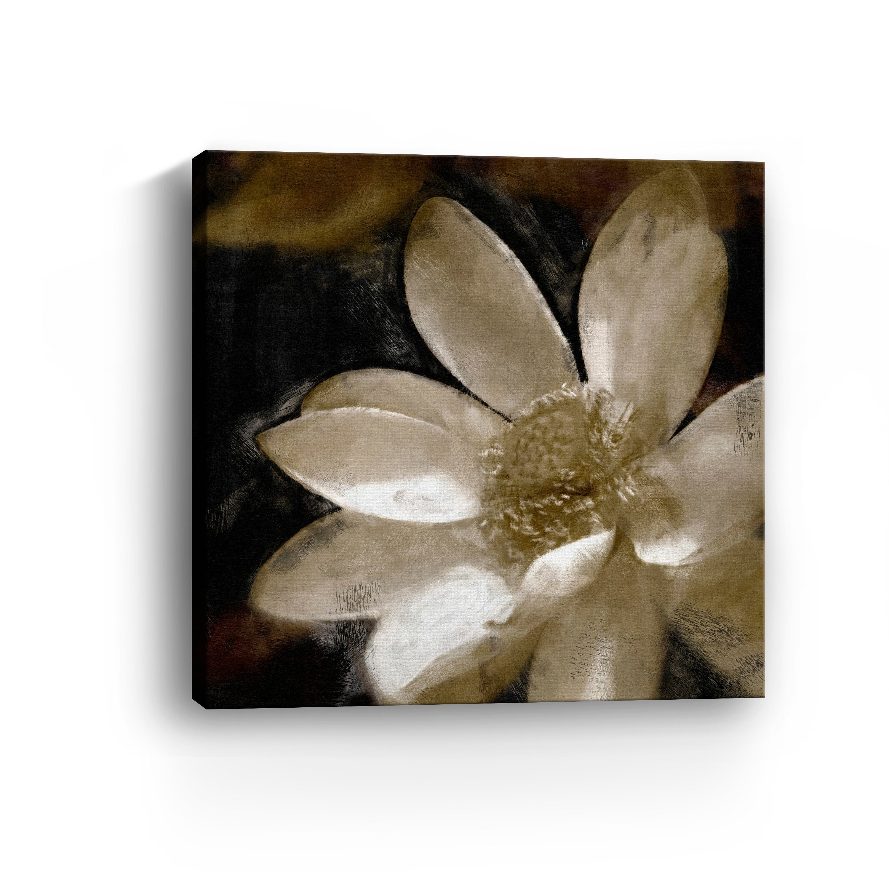 Bronze Lily Canvas Giclee