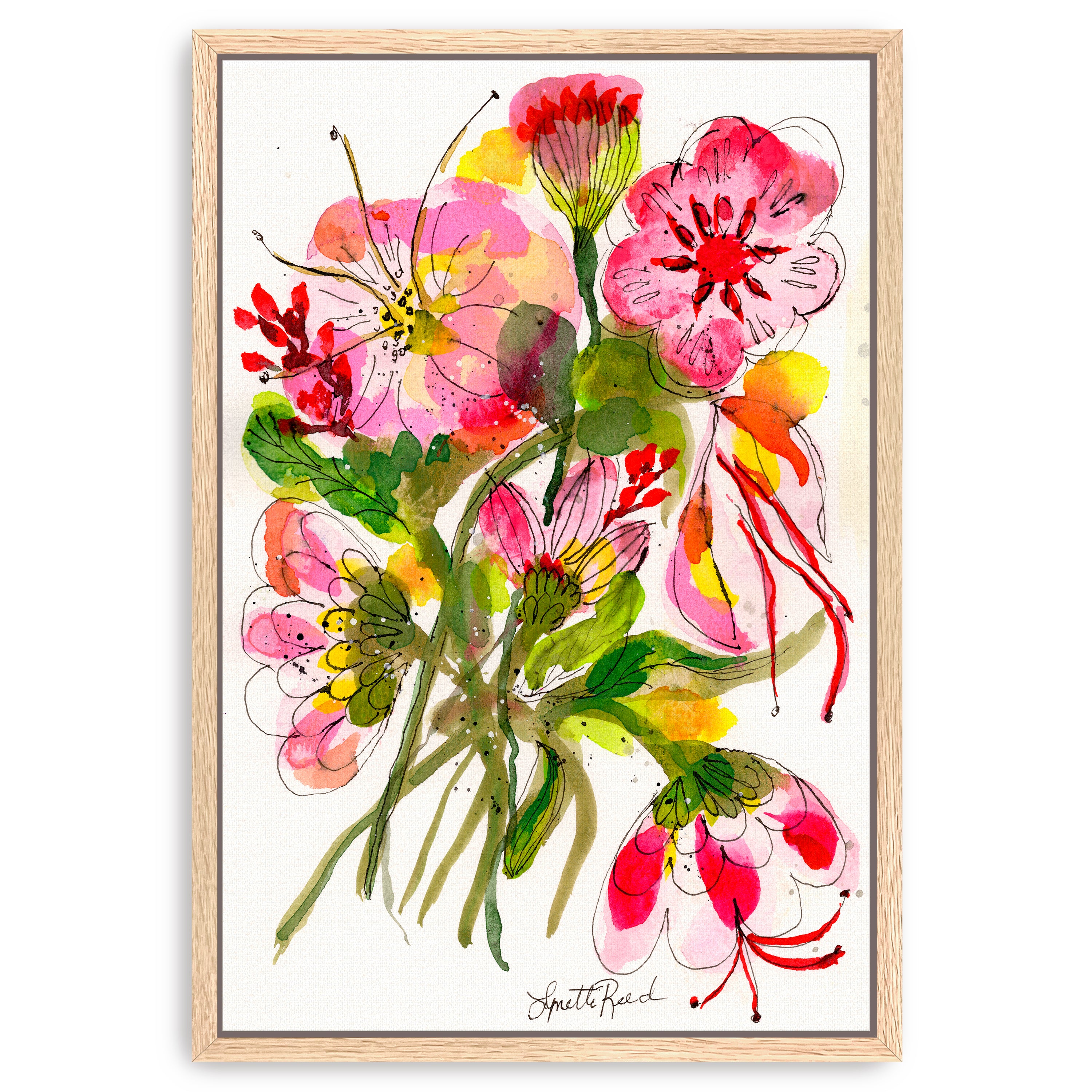 Brilliant Blooms 35 Canvas Giclee