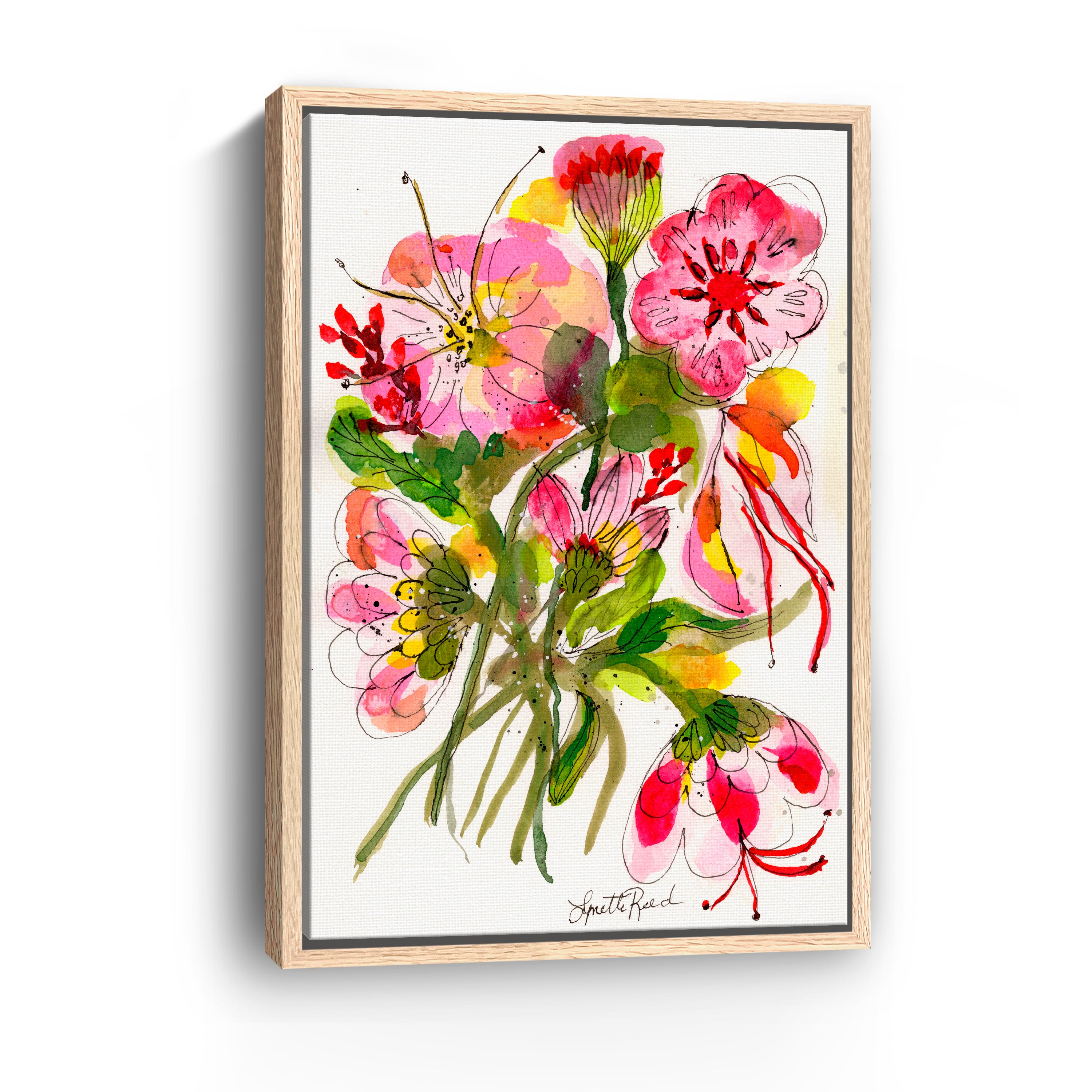 Brilliant Blooms 35 Canvas Giclee