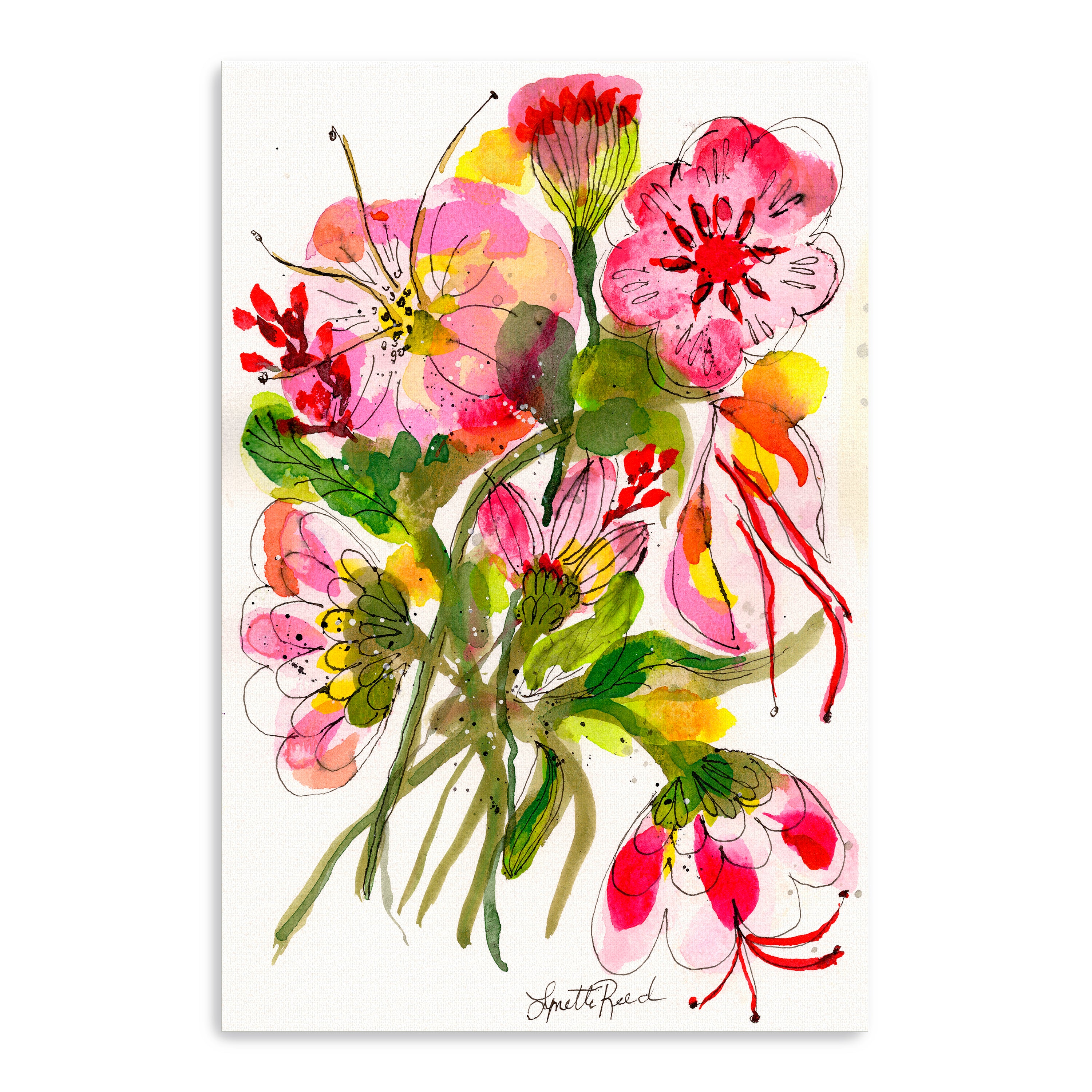 Brilliant Blooms 35 Canvas Giclee