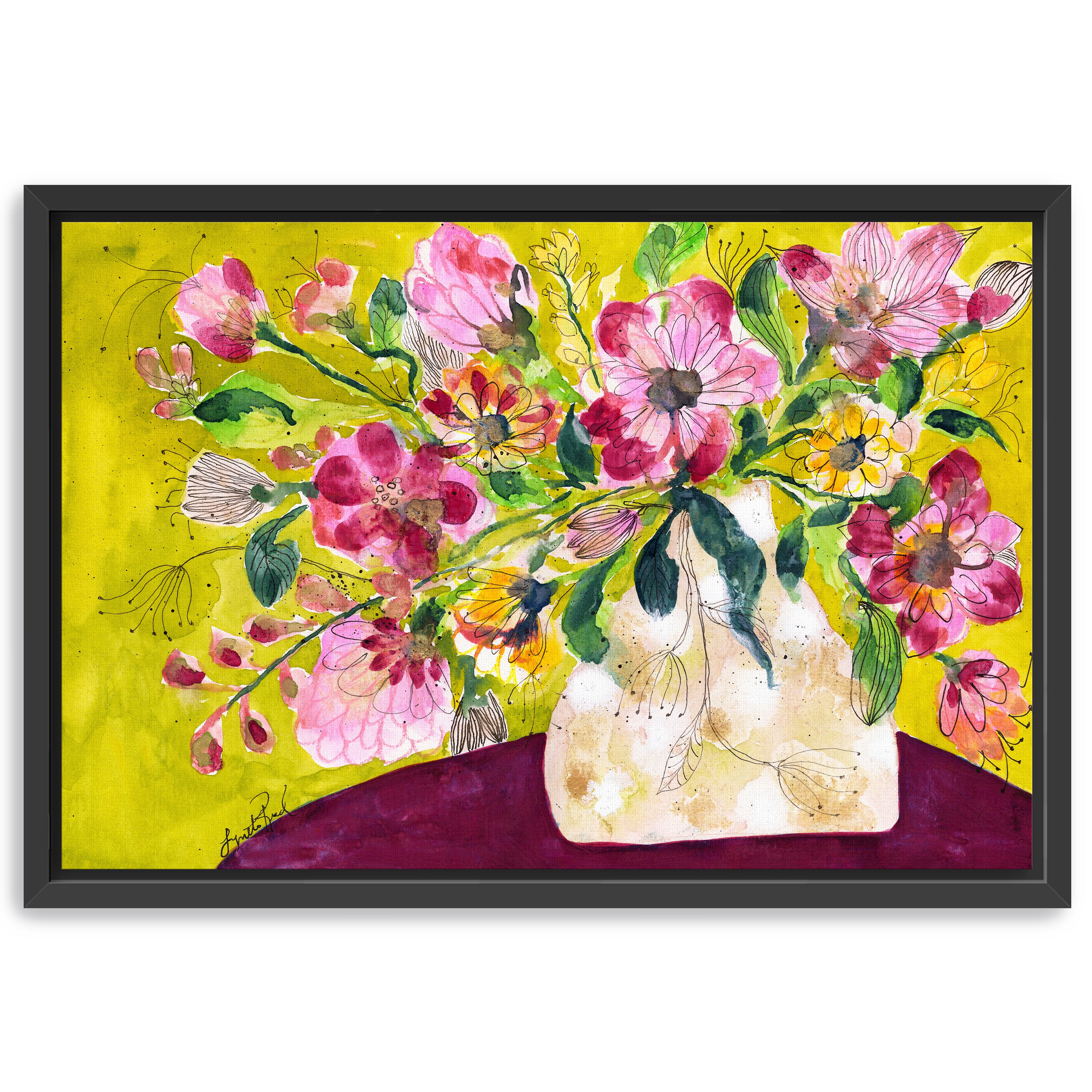Vera's Table Canvas Giclee