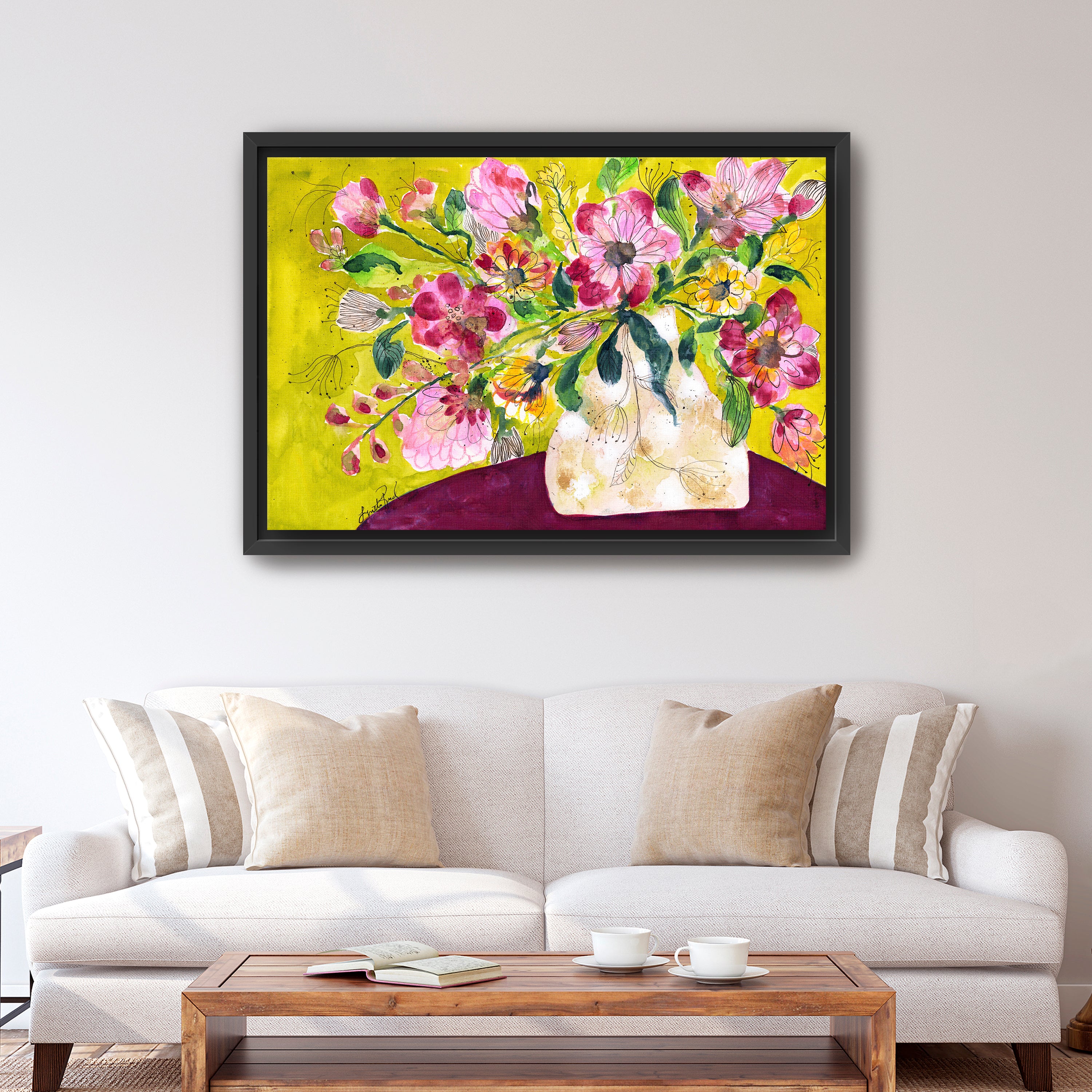 Vera's Table Canvas Giclee
