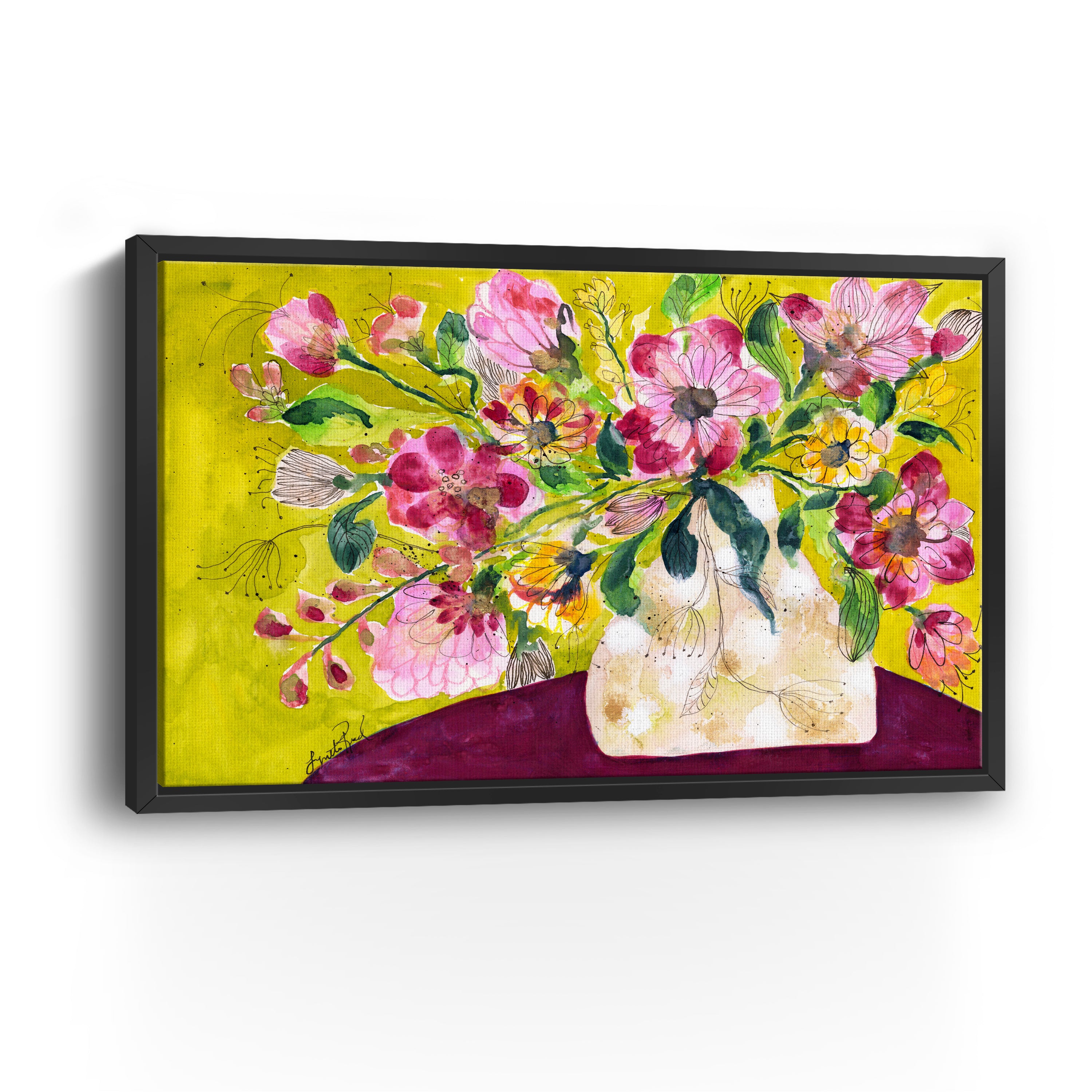 Vera's Table Canvas Giclee