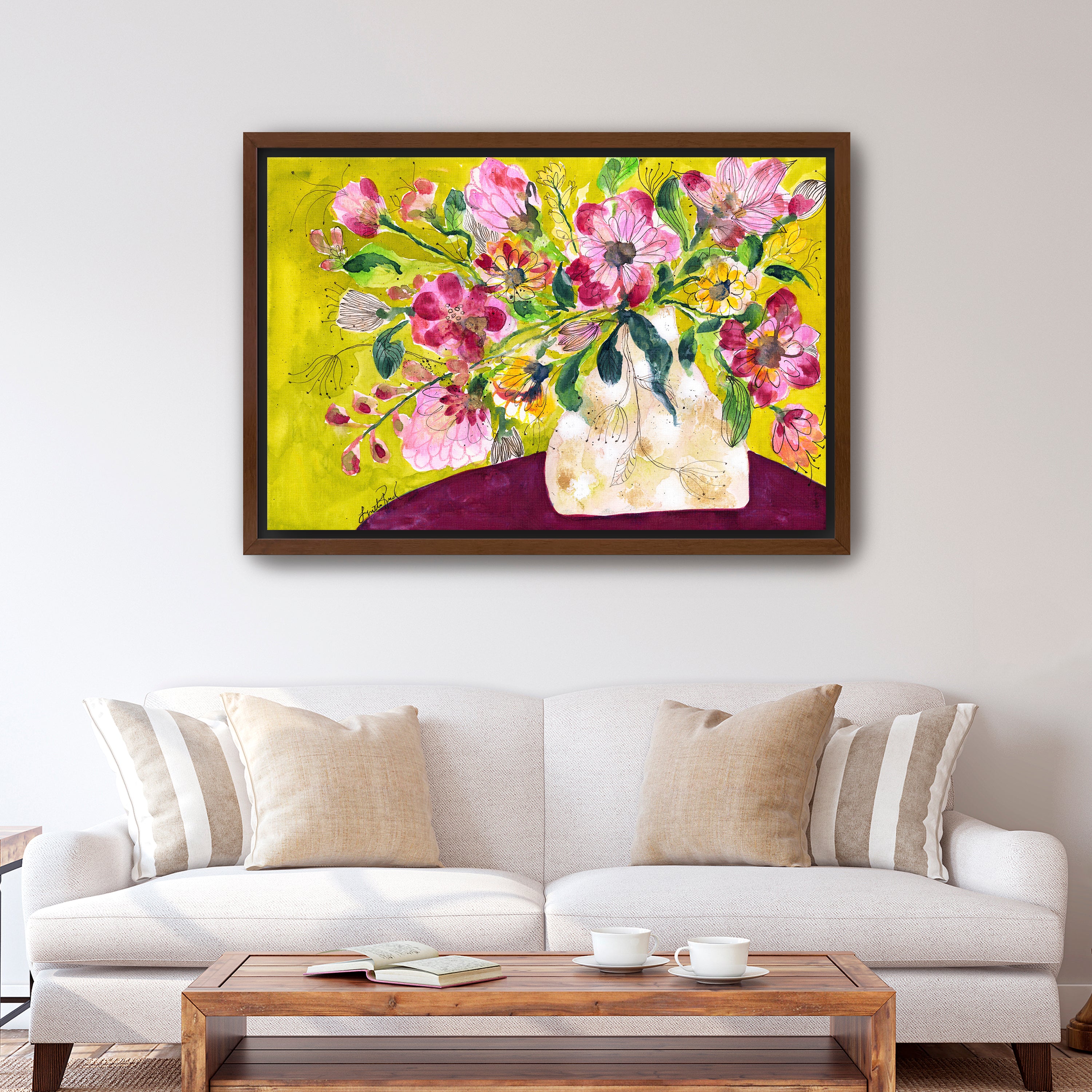Vera's Table Canvas Giclee
