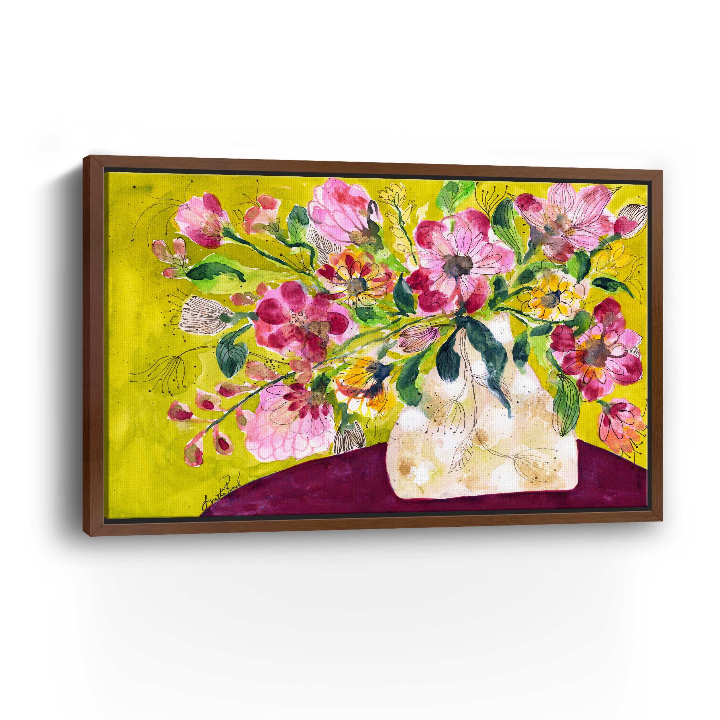 Vera's Table Canvas Giclee