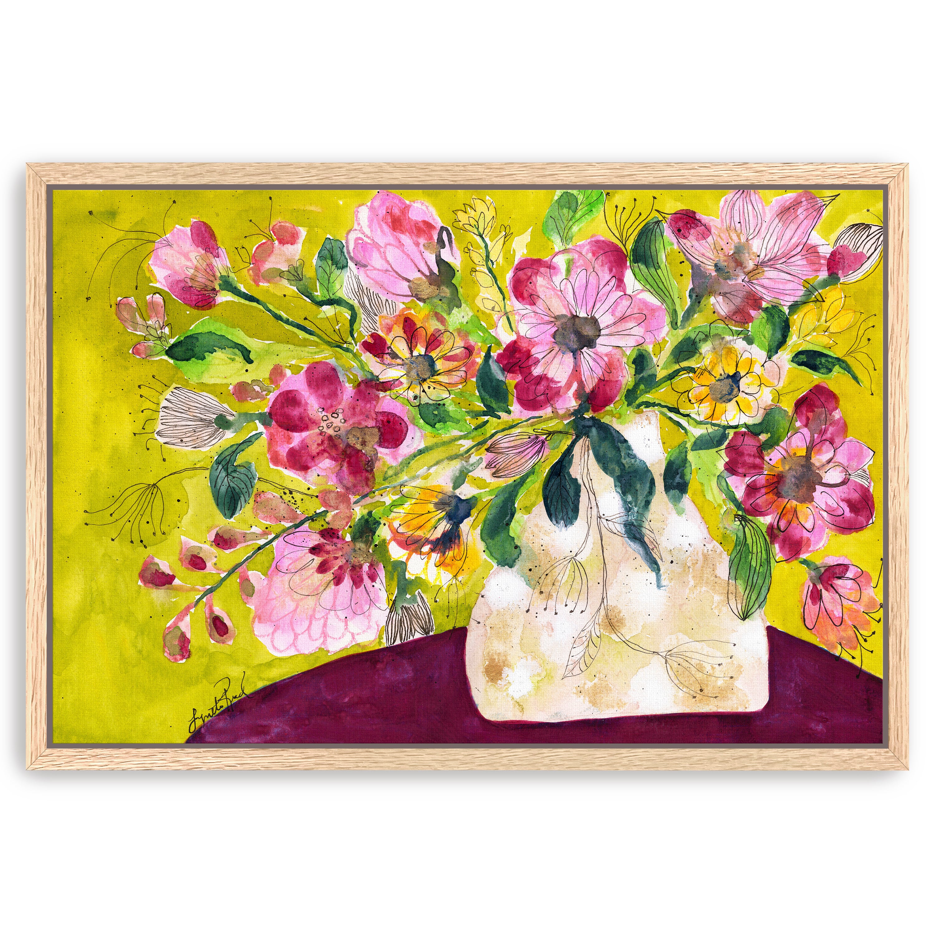 Vera's Table Canvas Giclee