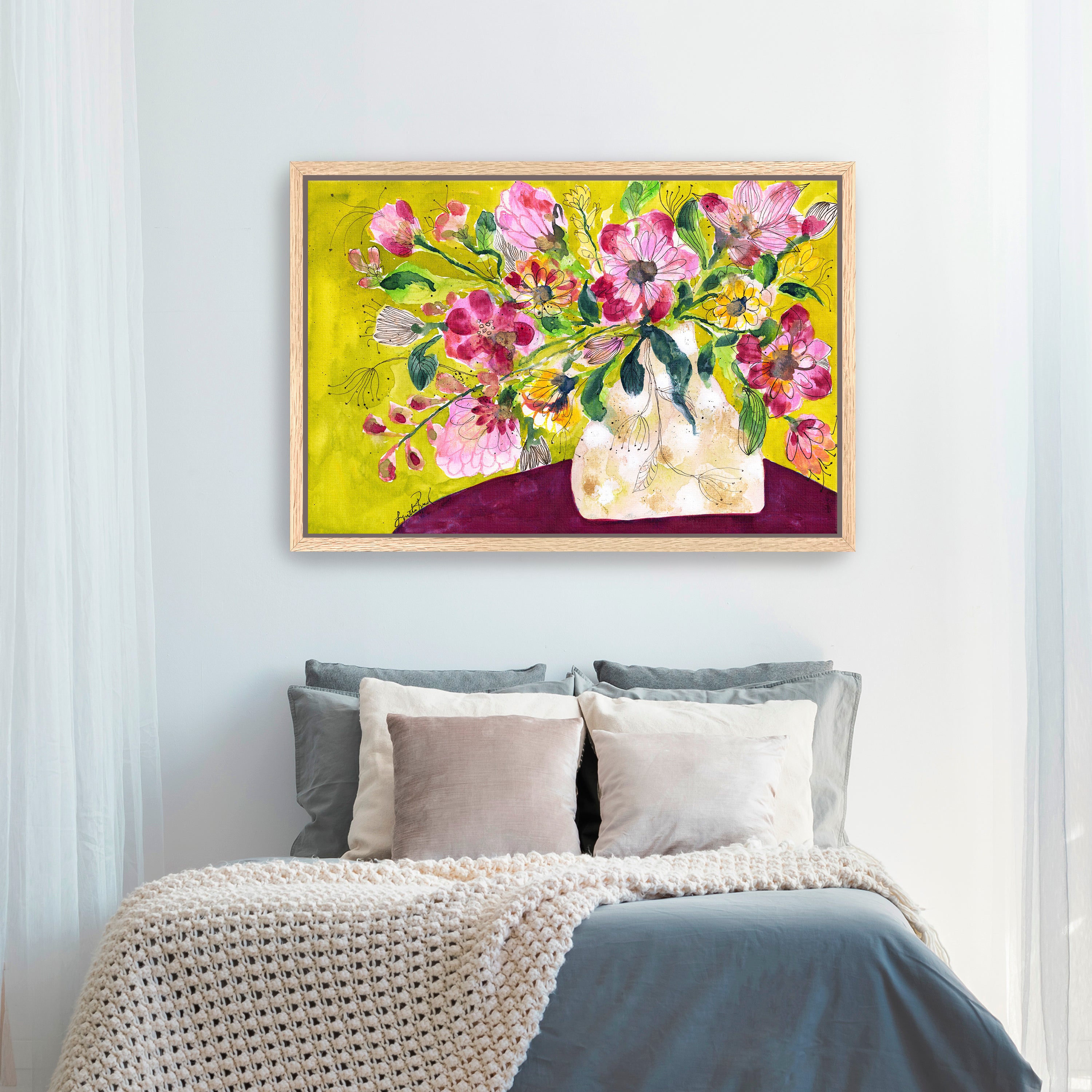 Vera's Table Canvas Giclee