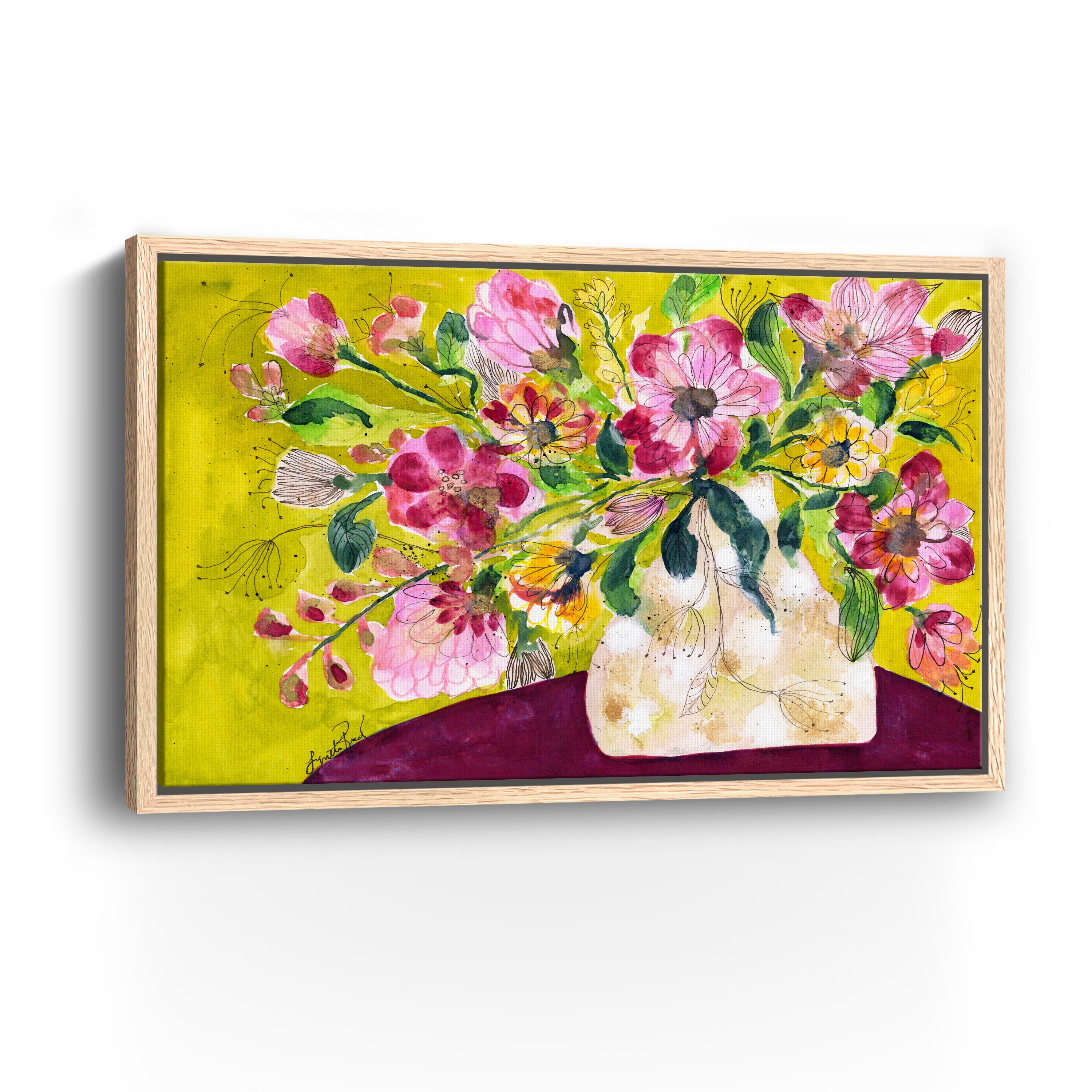 Vera's Table Canvas Giclee