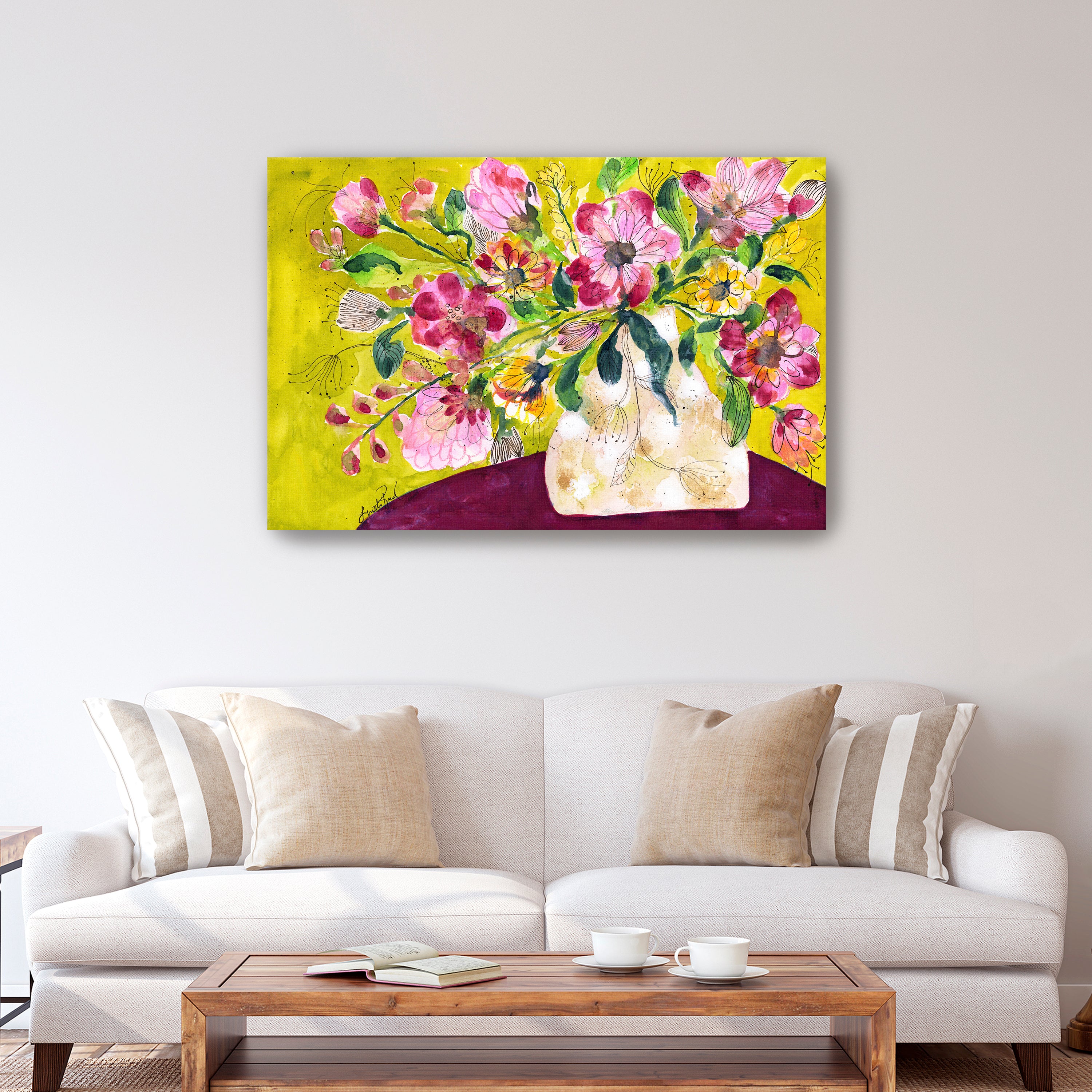 Vera's Table Canvas Giclee