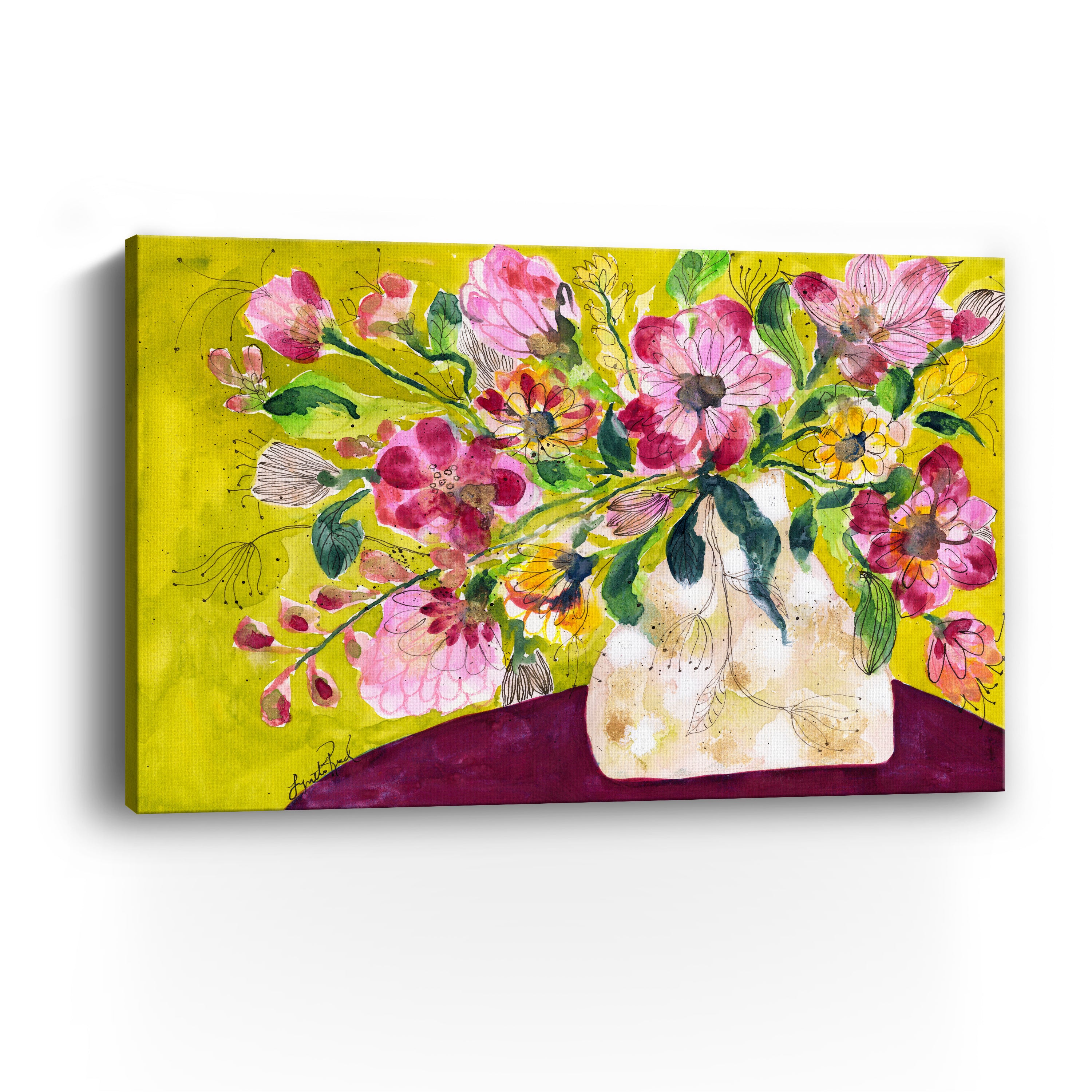 Vera's Table Canvas Giclee