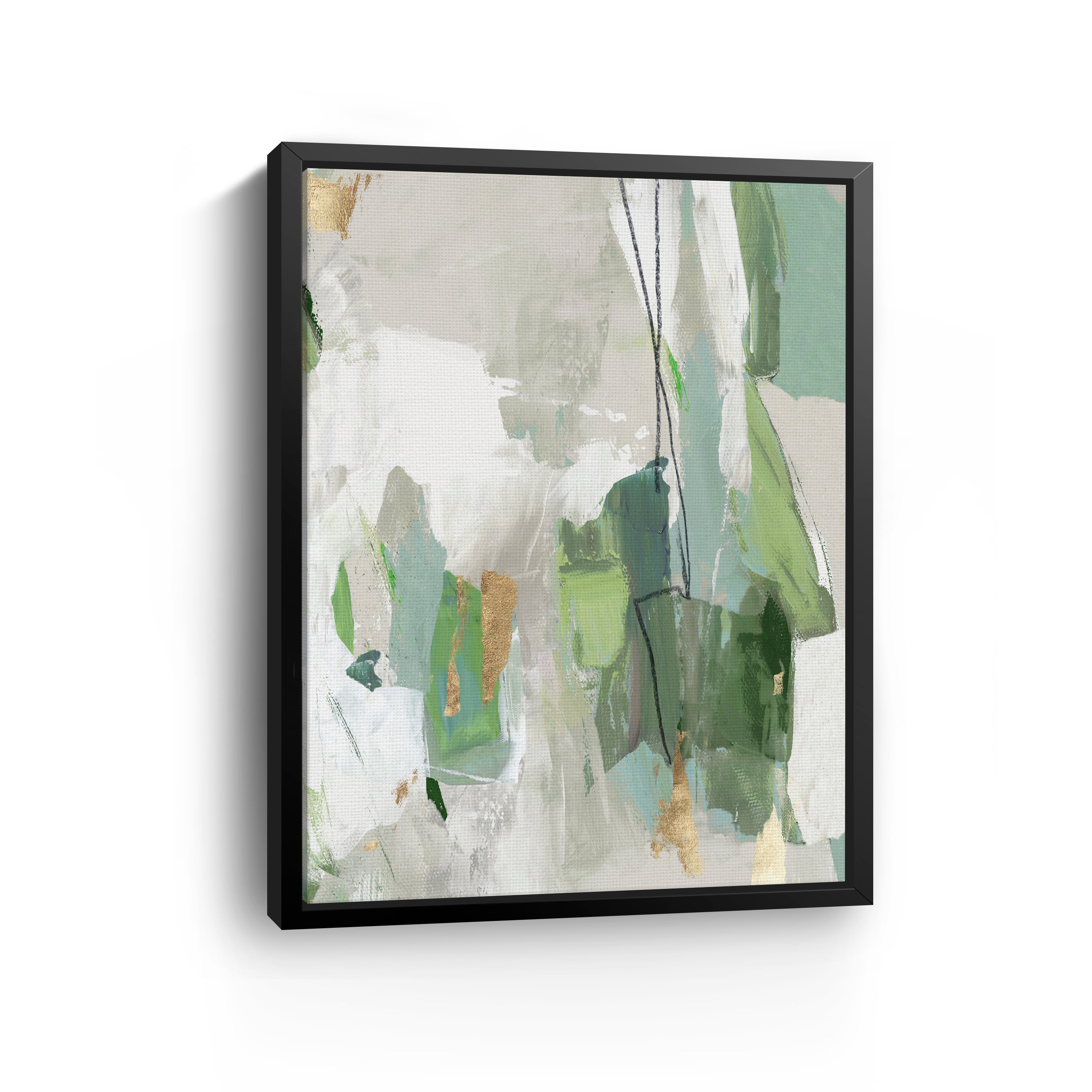 Enchanted Emerald II Canvas Giclee