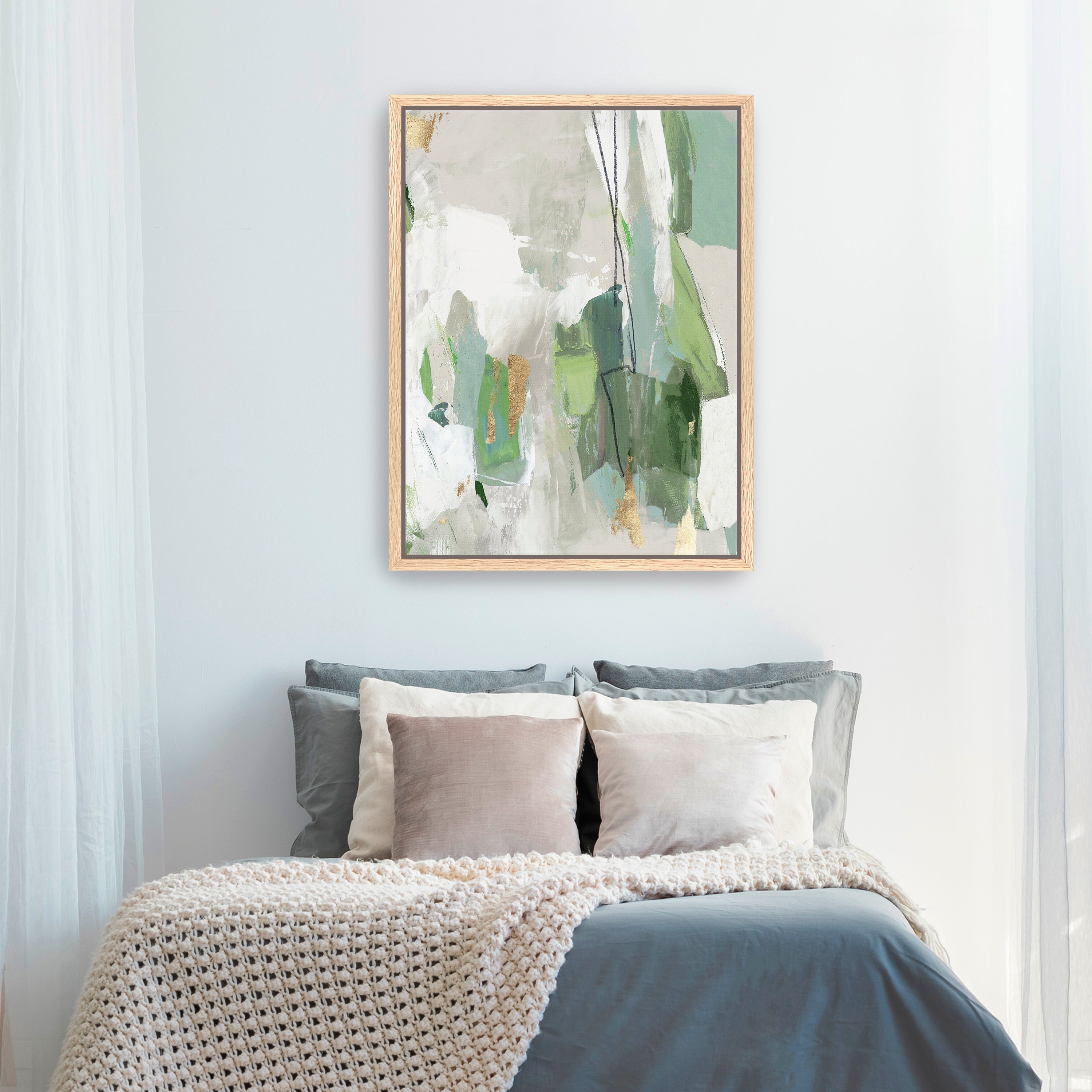 Enchanted Emerald II Canvas Giclee