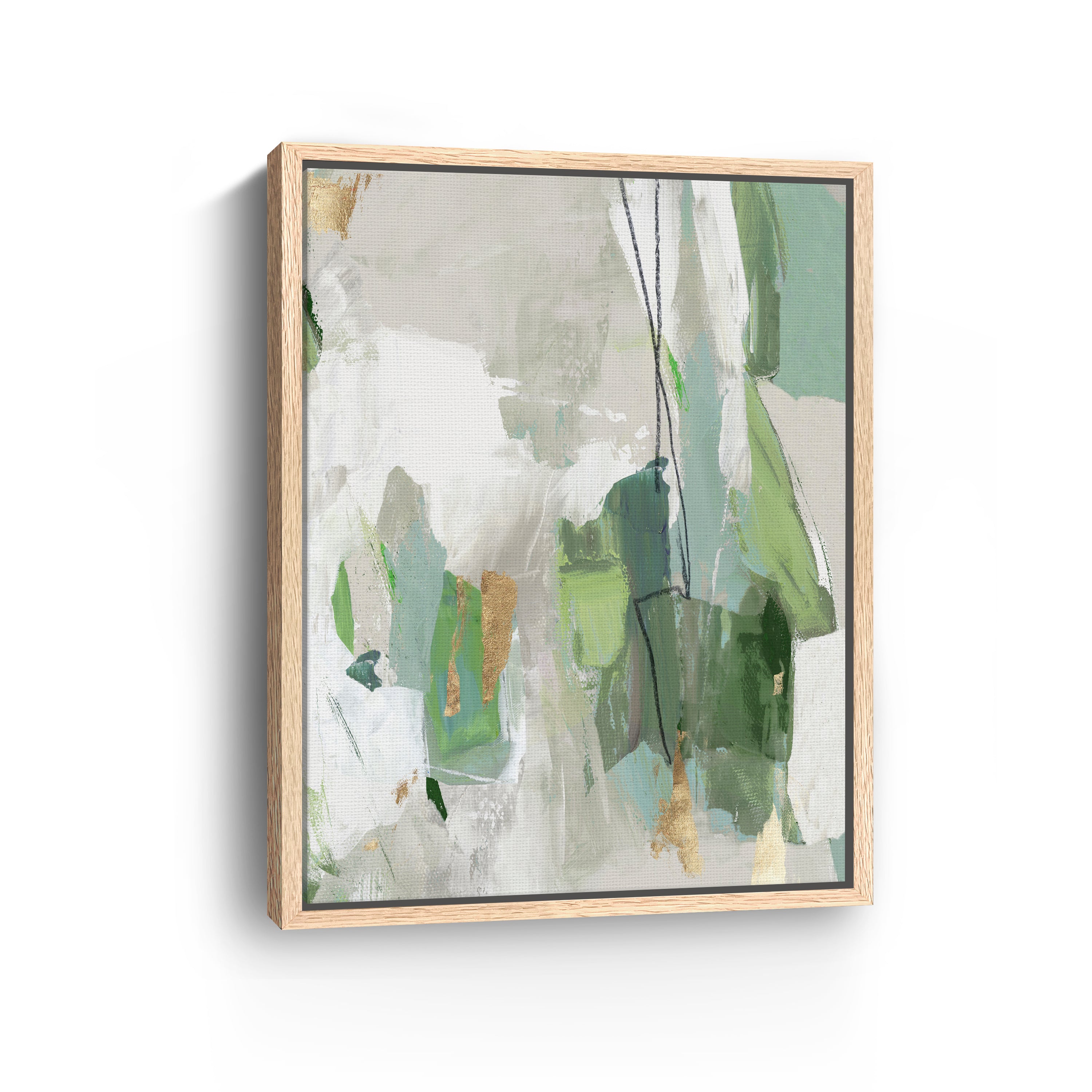 Enchanted Emerald II Canvas Giclee