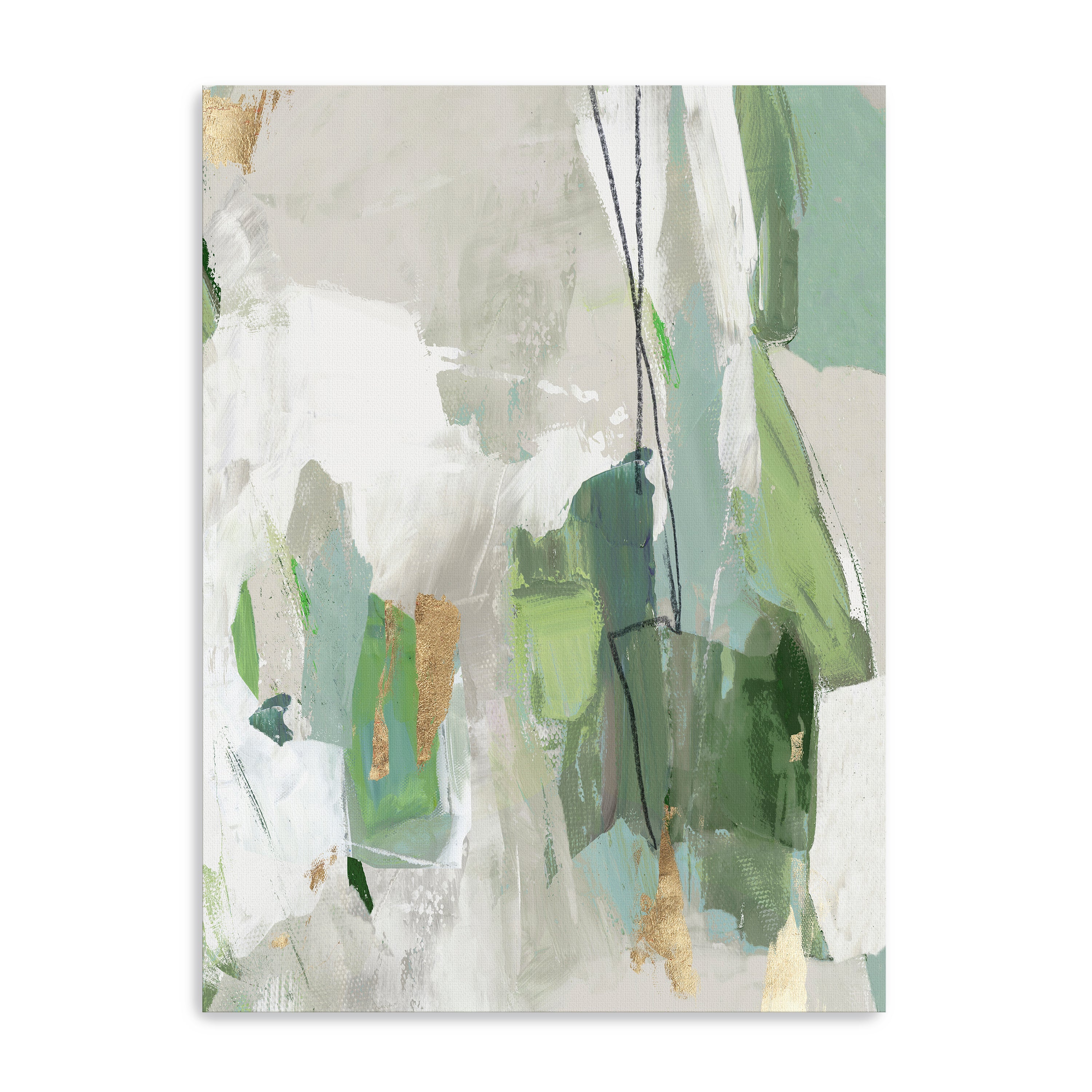 Enchanted Emerald II Canvas Giclee