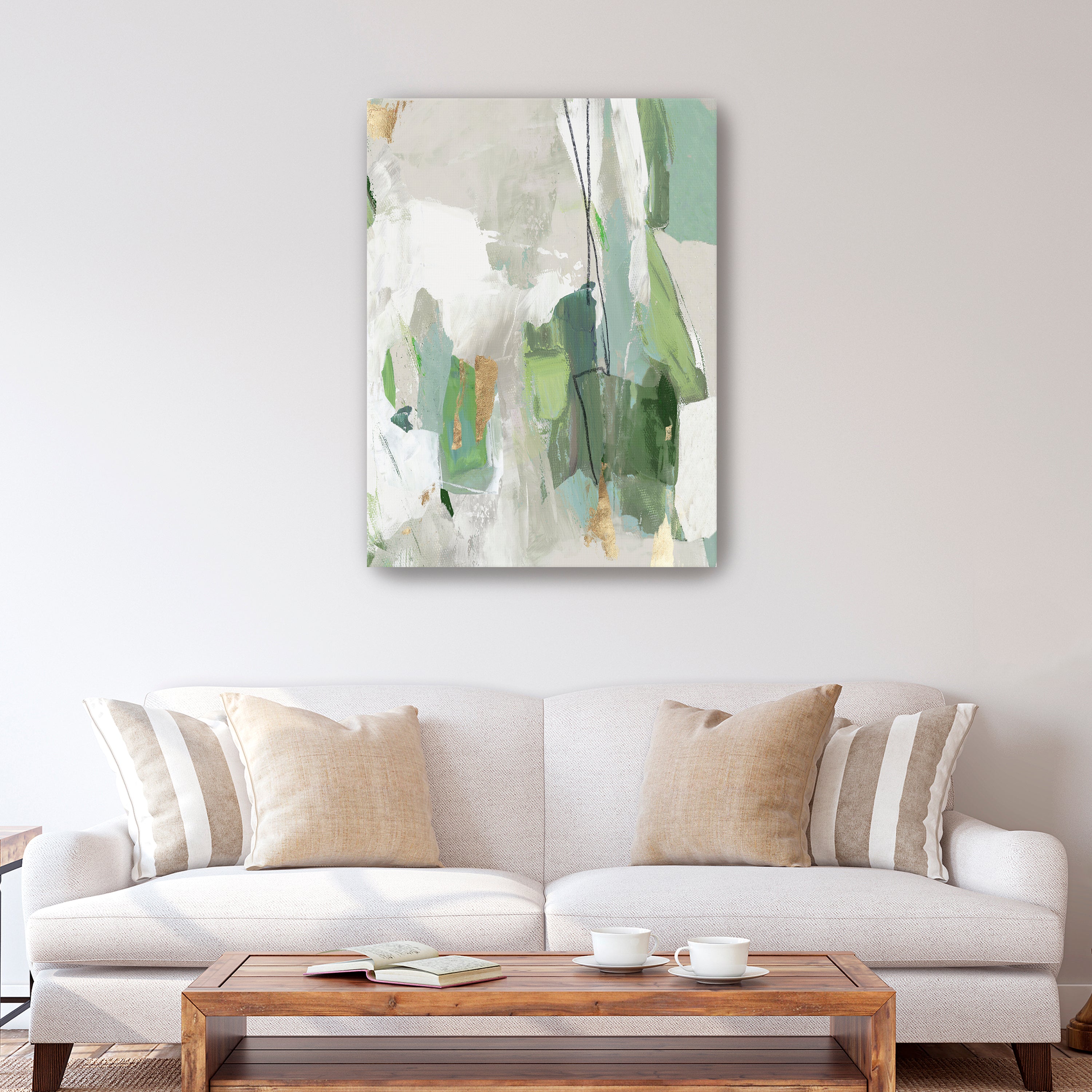 Enchanted Emerald II Canvas Giclee