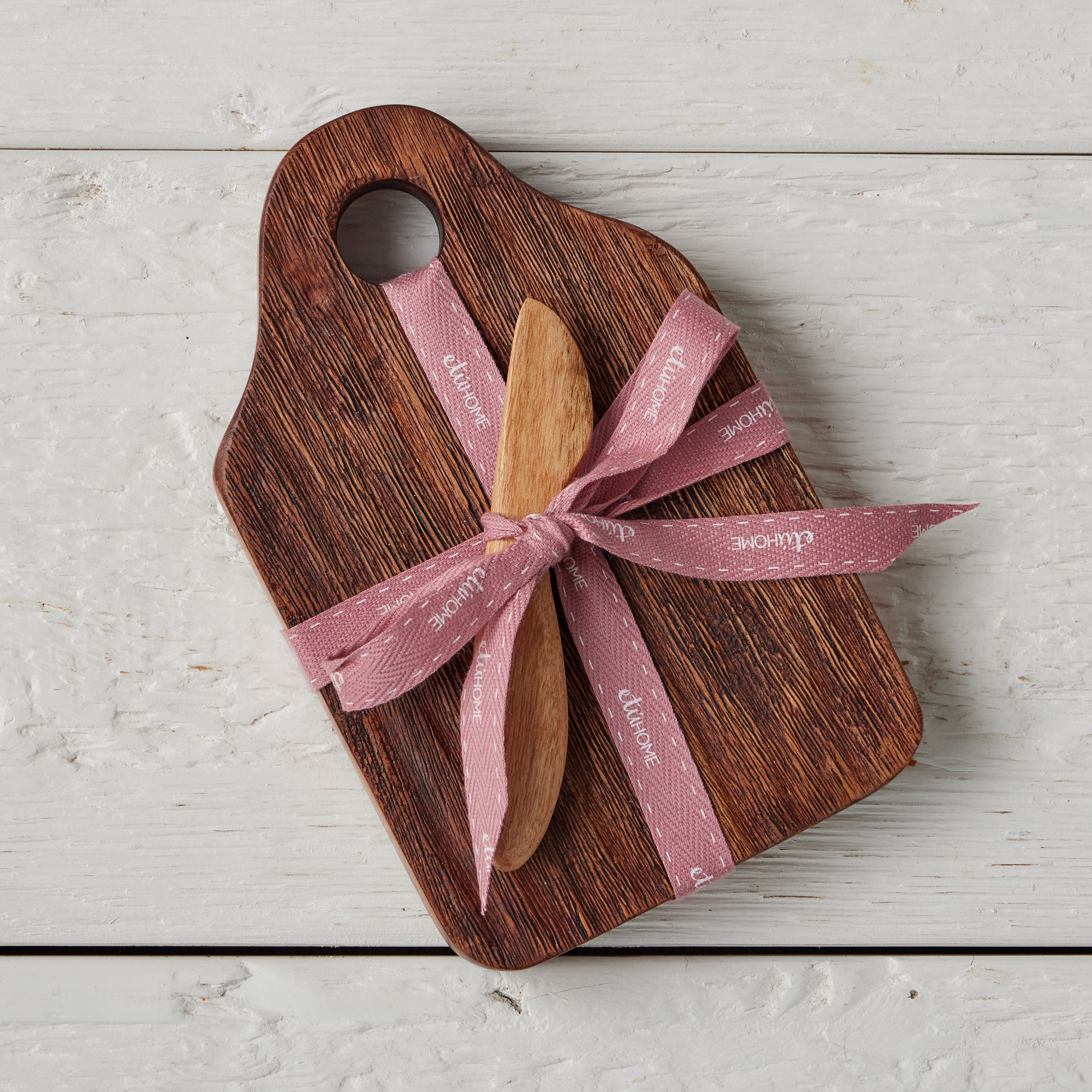 Mini Appetizer Board with Spreader
