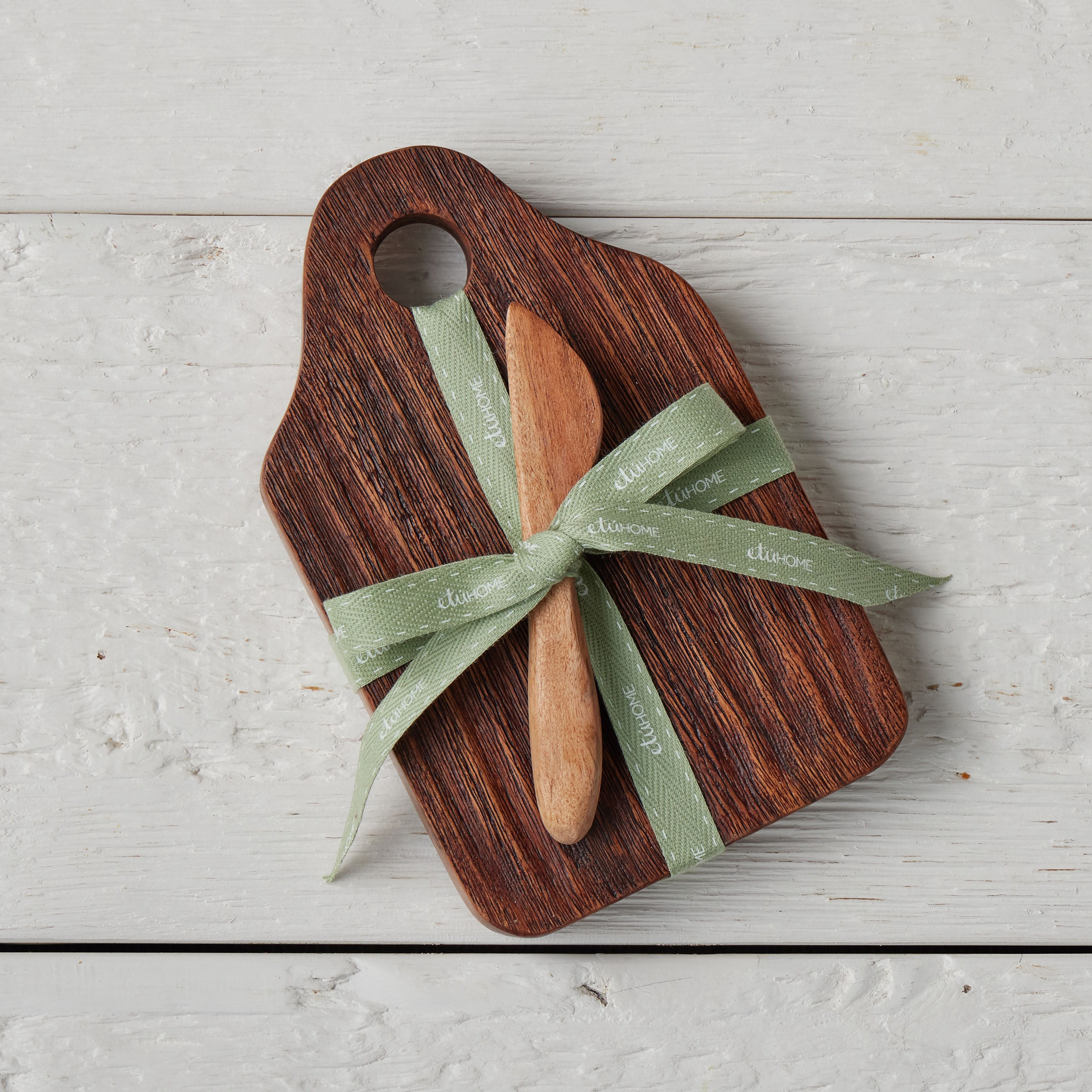 Mini Appetizer Board with Spreader