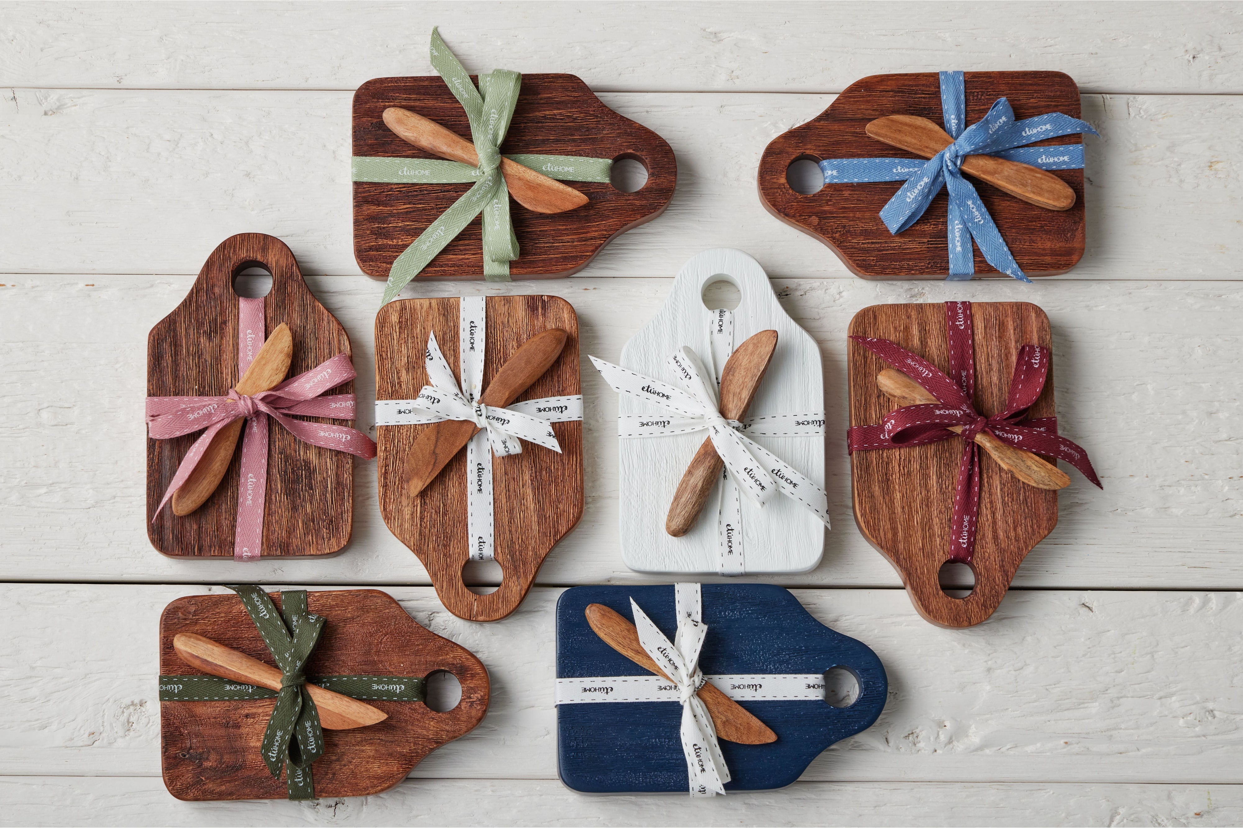 Mini Appetizer Board with Spreader