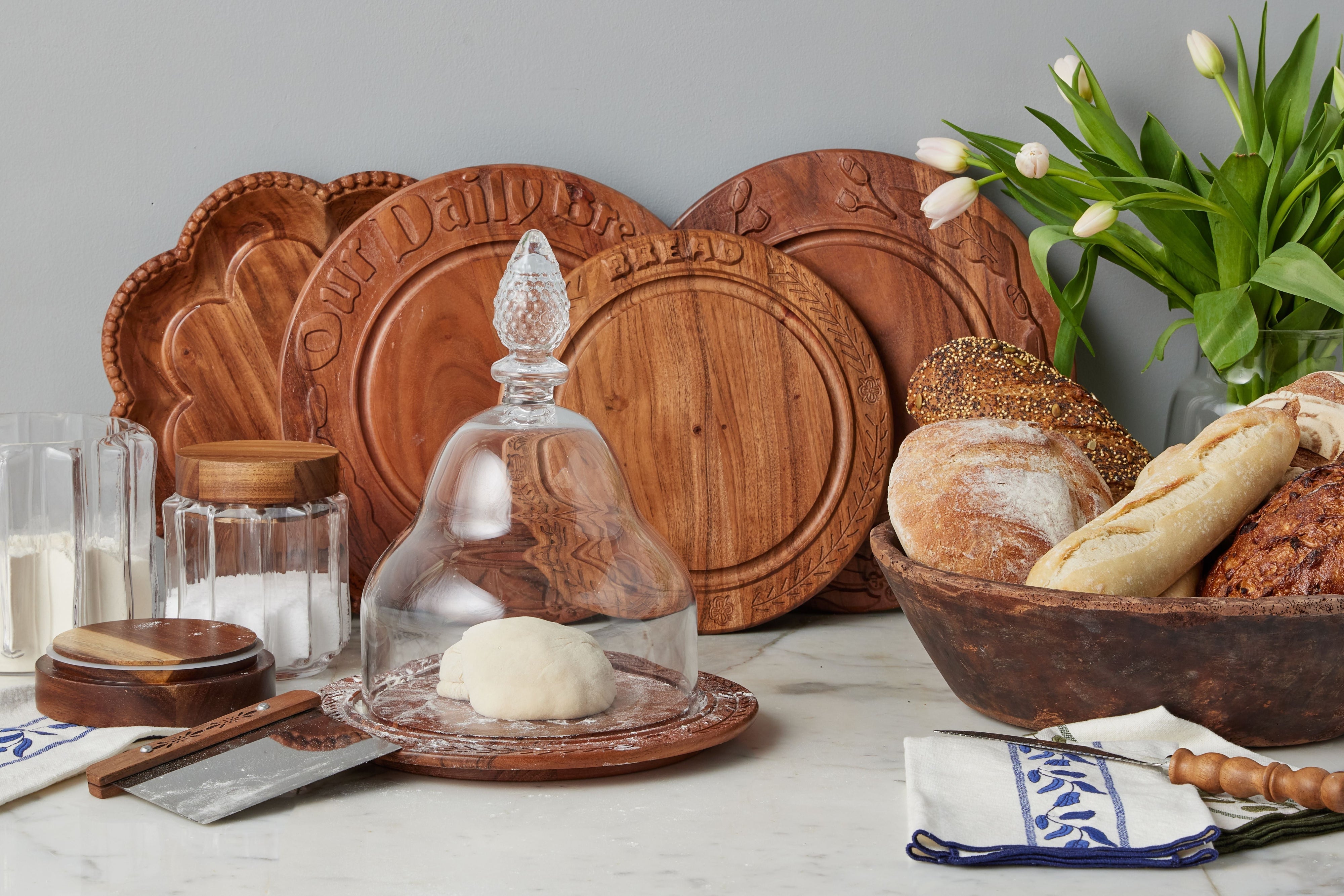 Glass Teardrop Cloche
