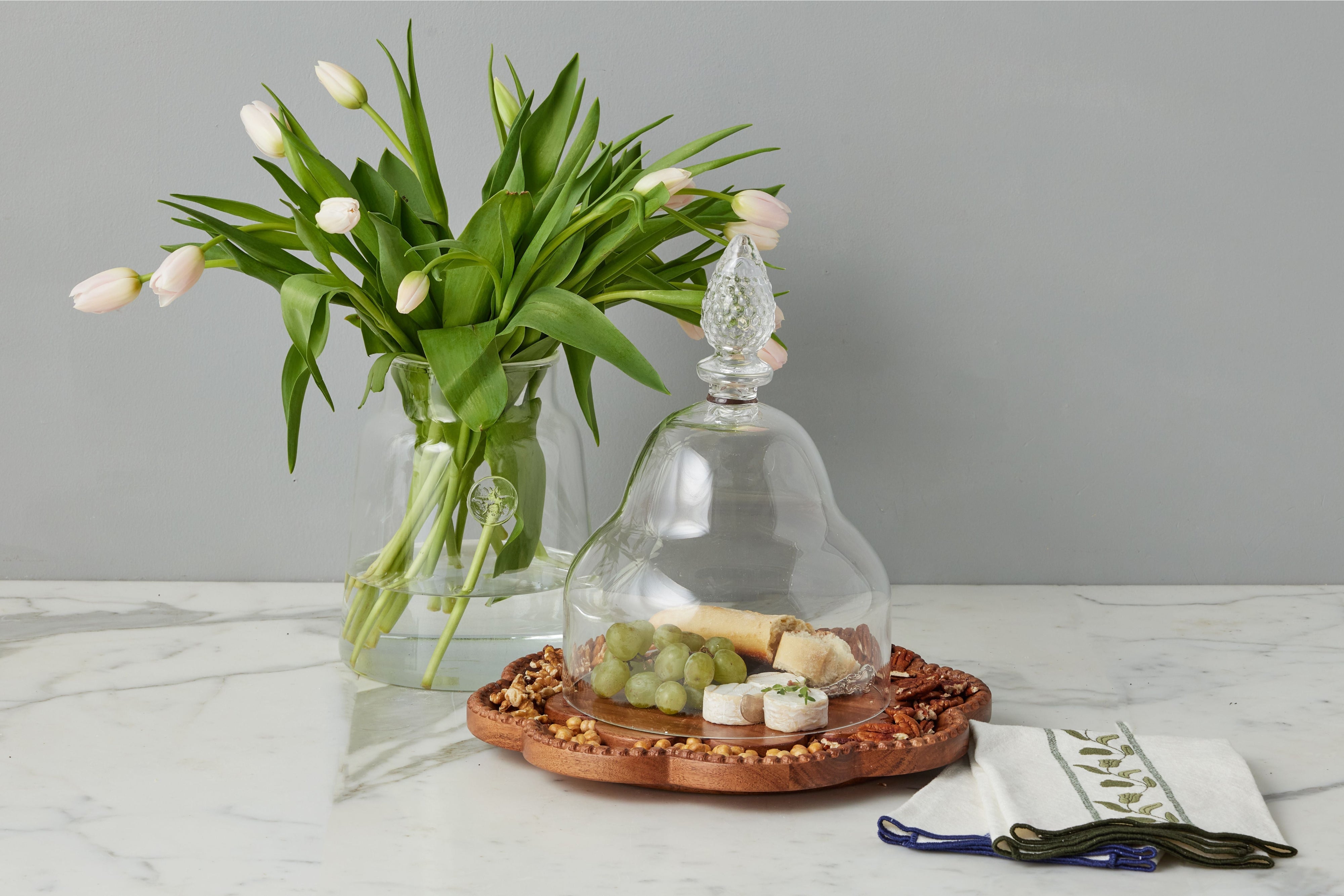 Glass Teardrop Cloche