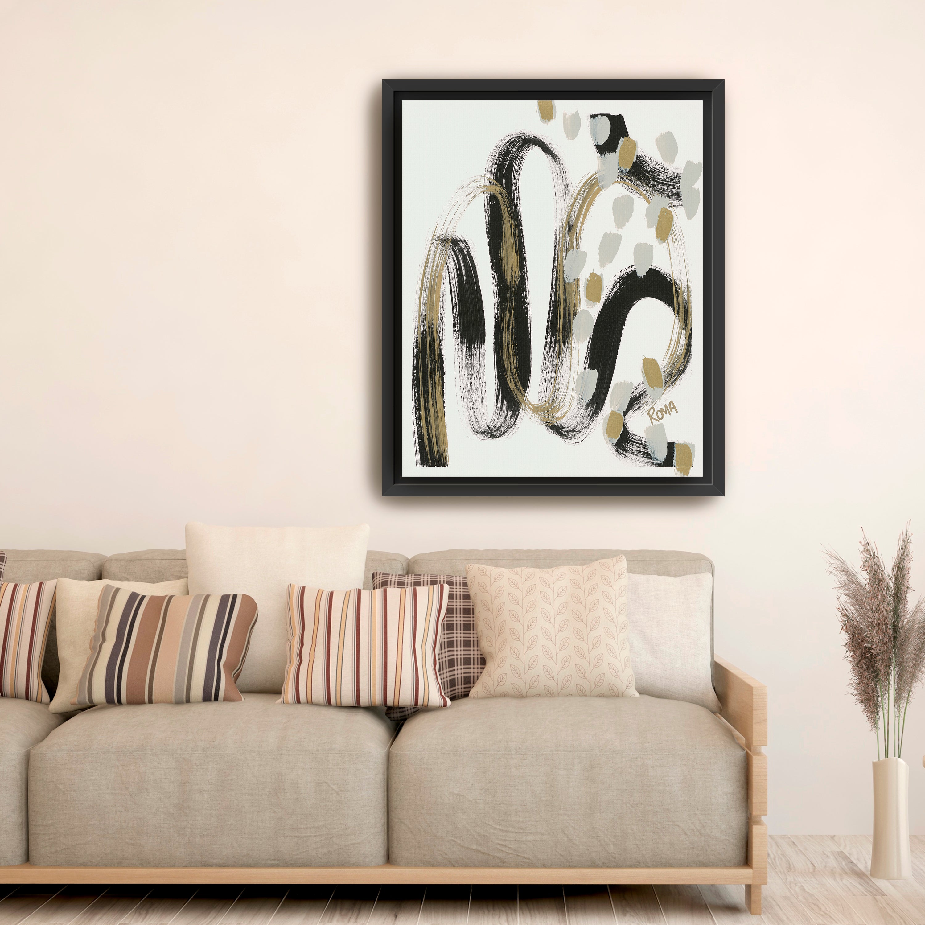 Psalm 85 III Canvas Giclee