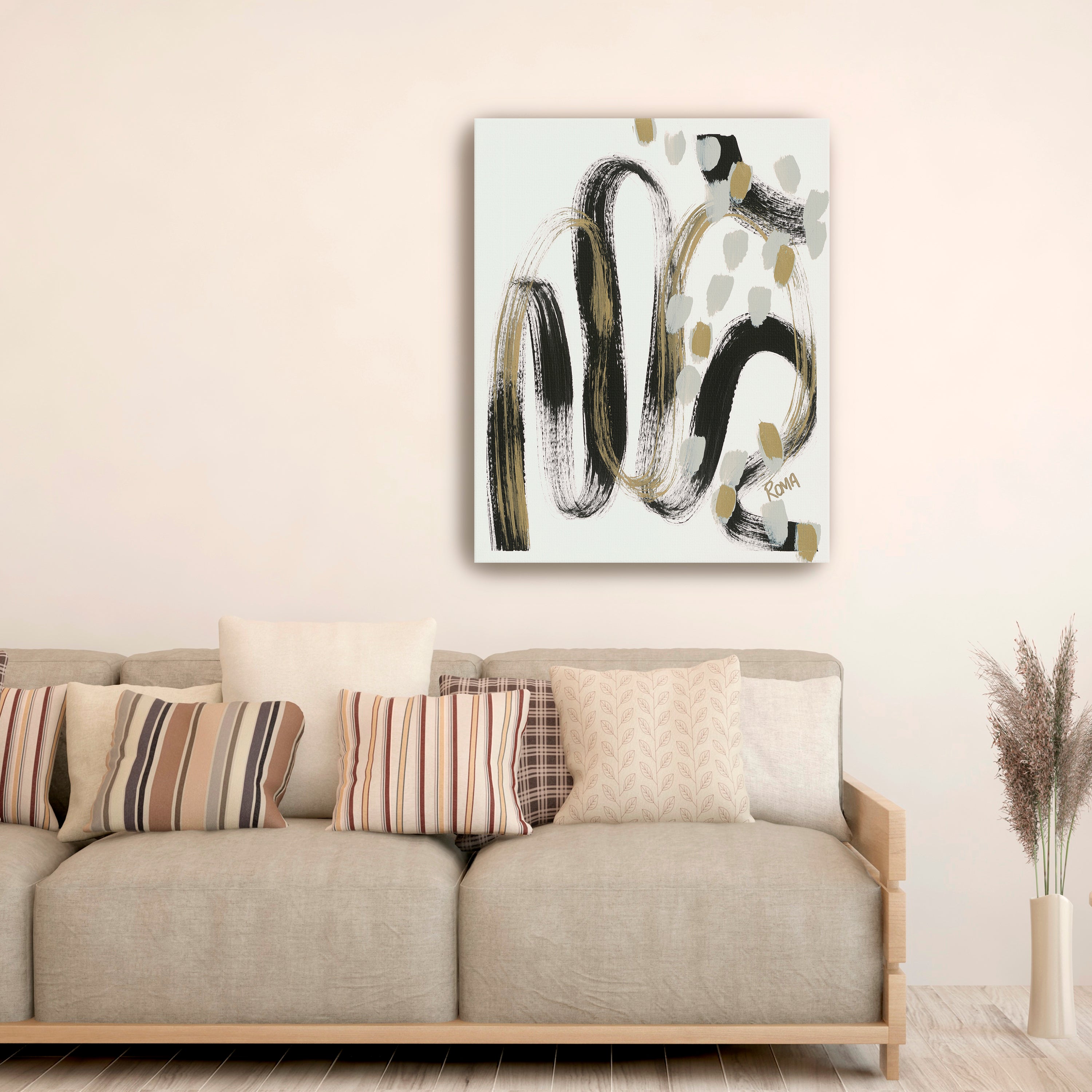 Psalm 85 III Canvas Giclee