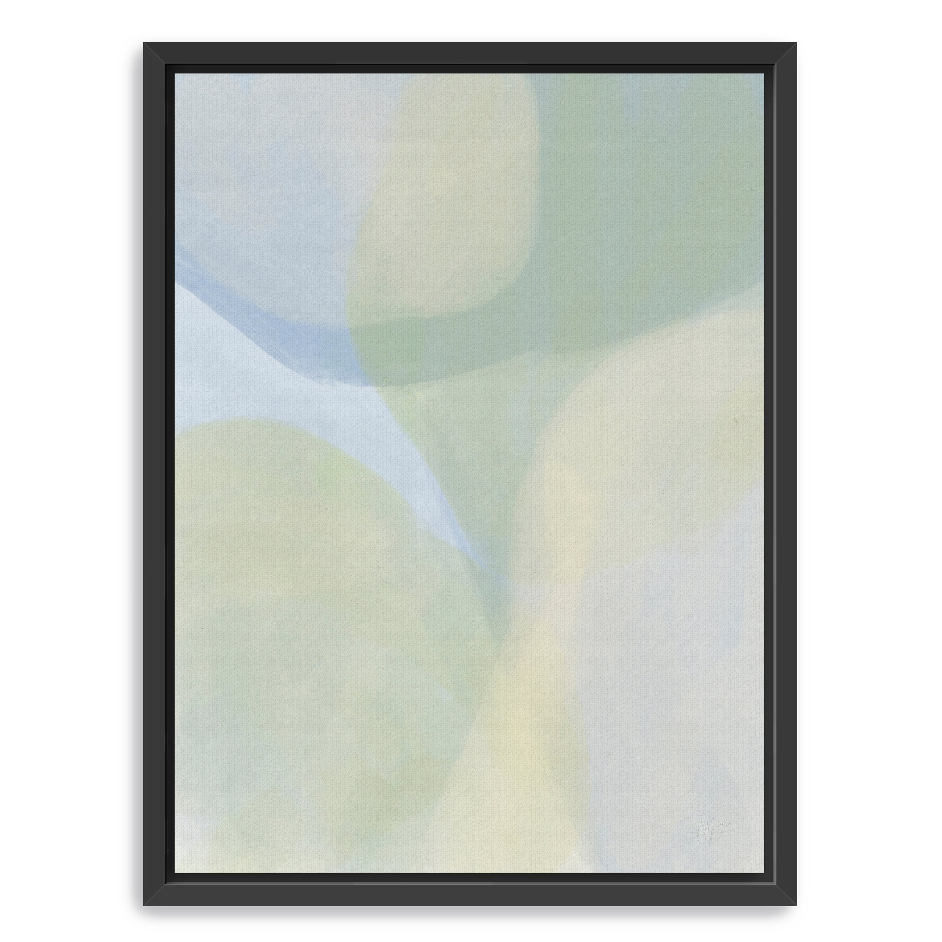 Floating Through Canvas Giclee