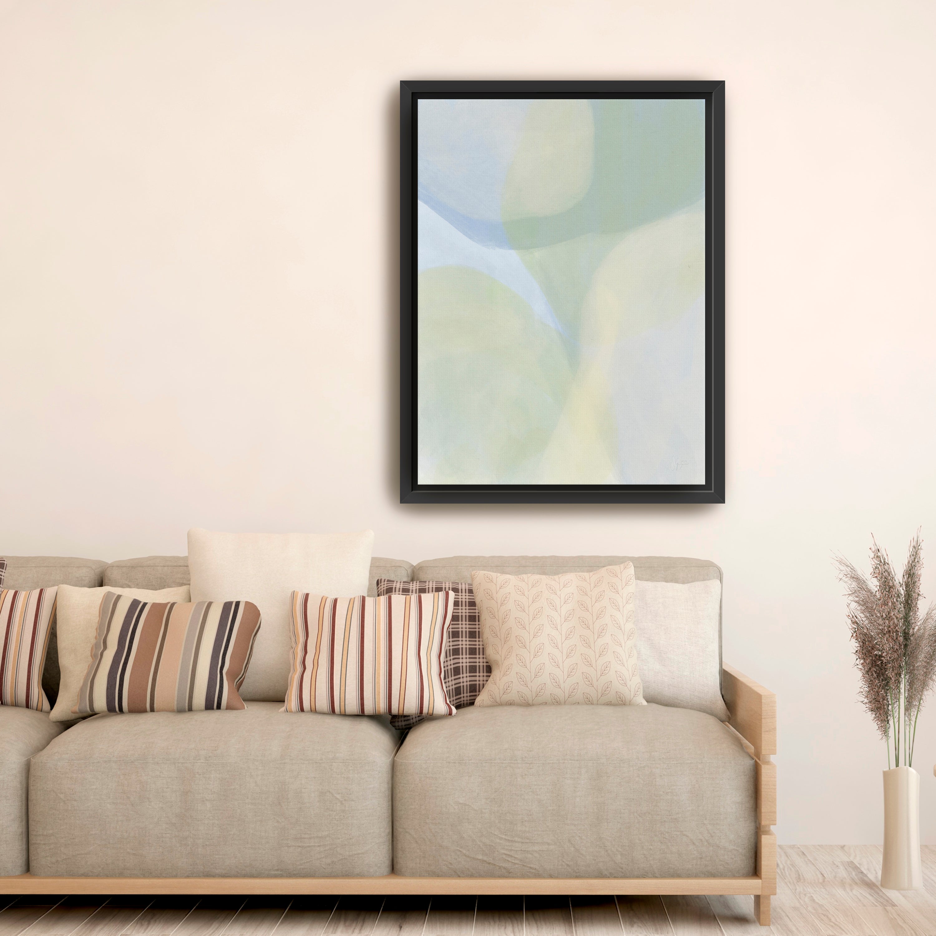 Floating Through Canvas Giclee