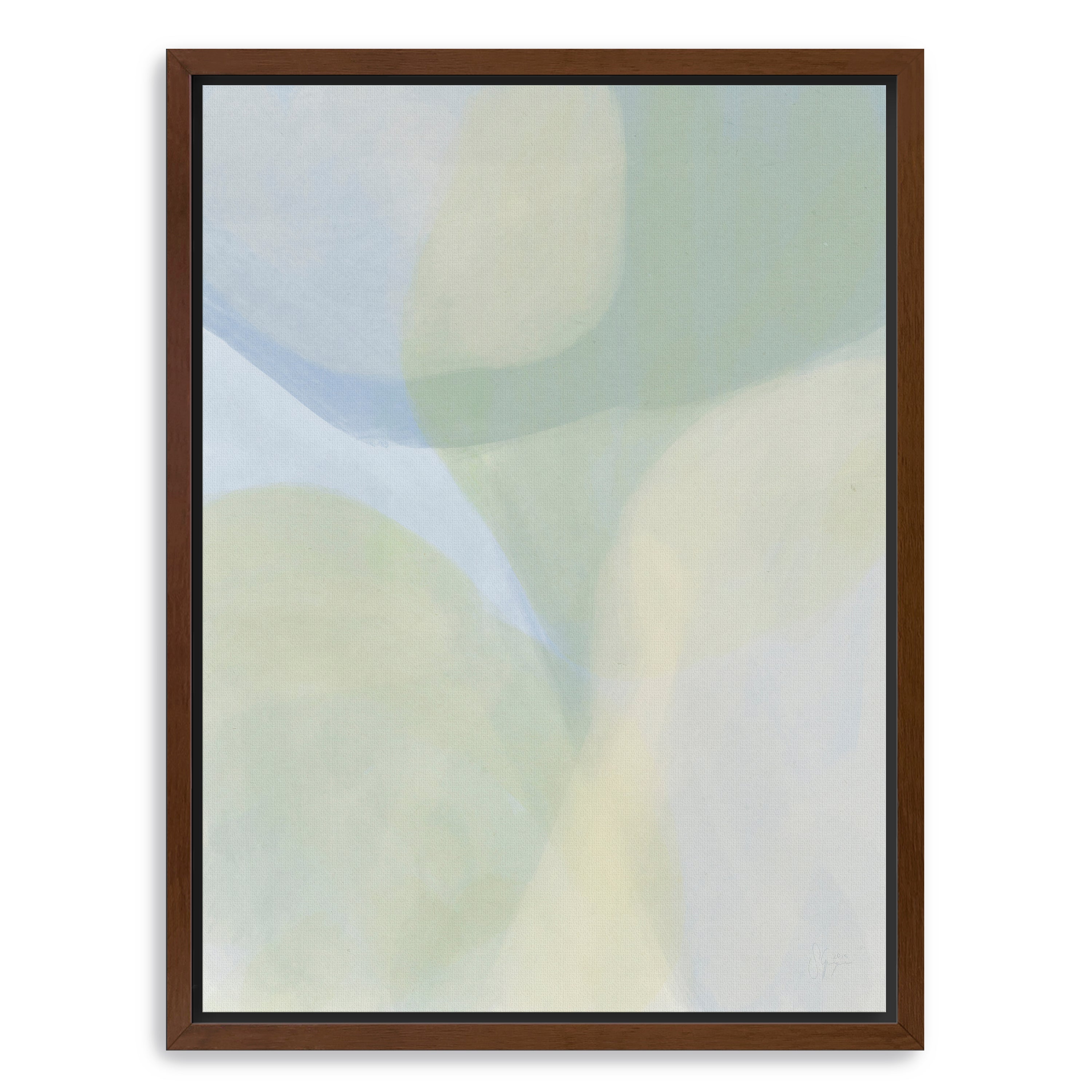 Floating Through Canvas Giclee
