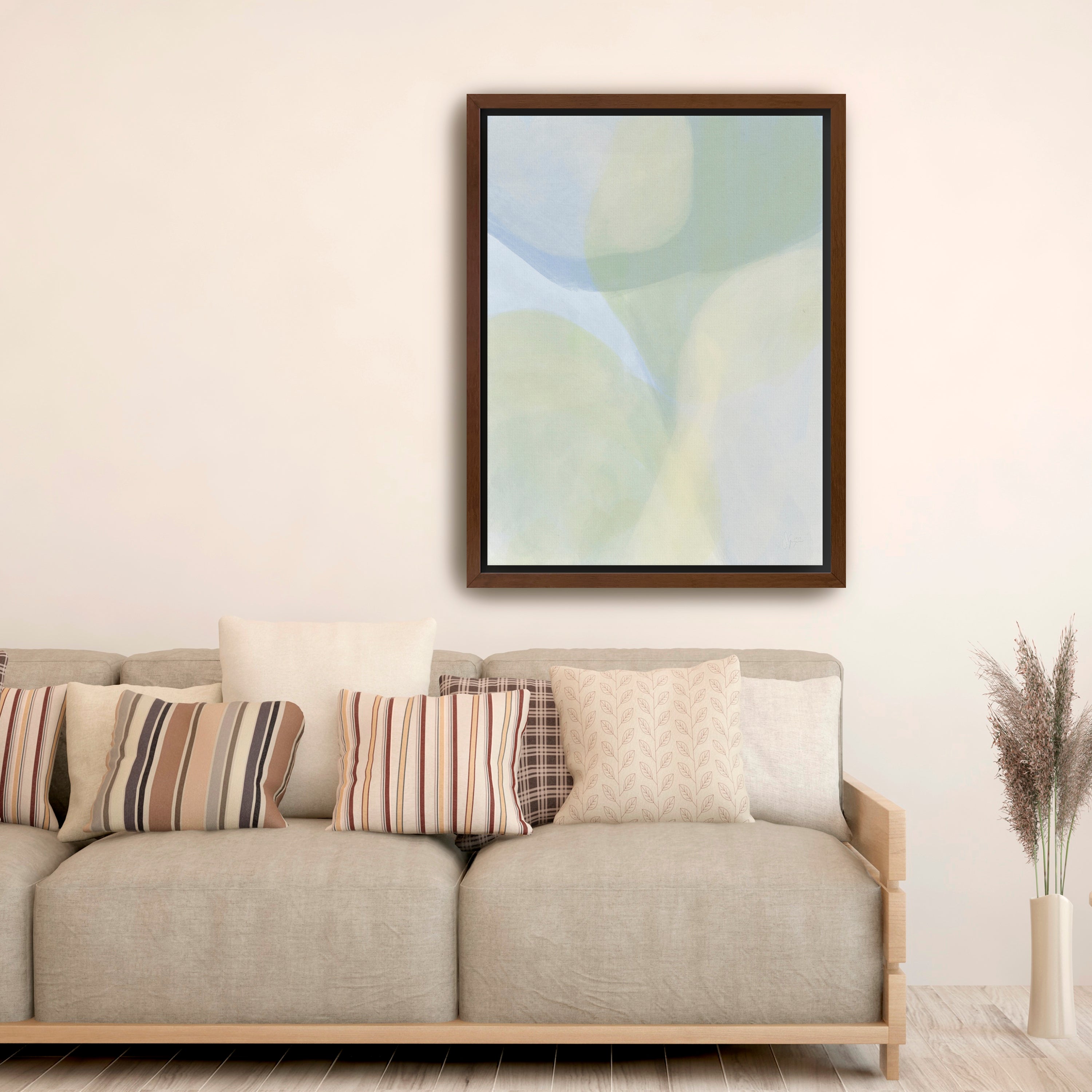 Floating Through Canvas Giclee