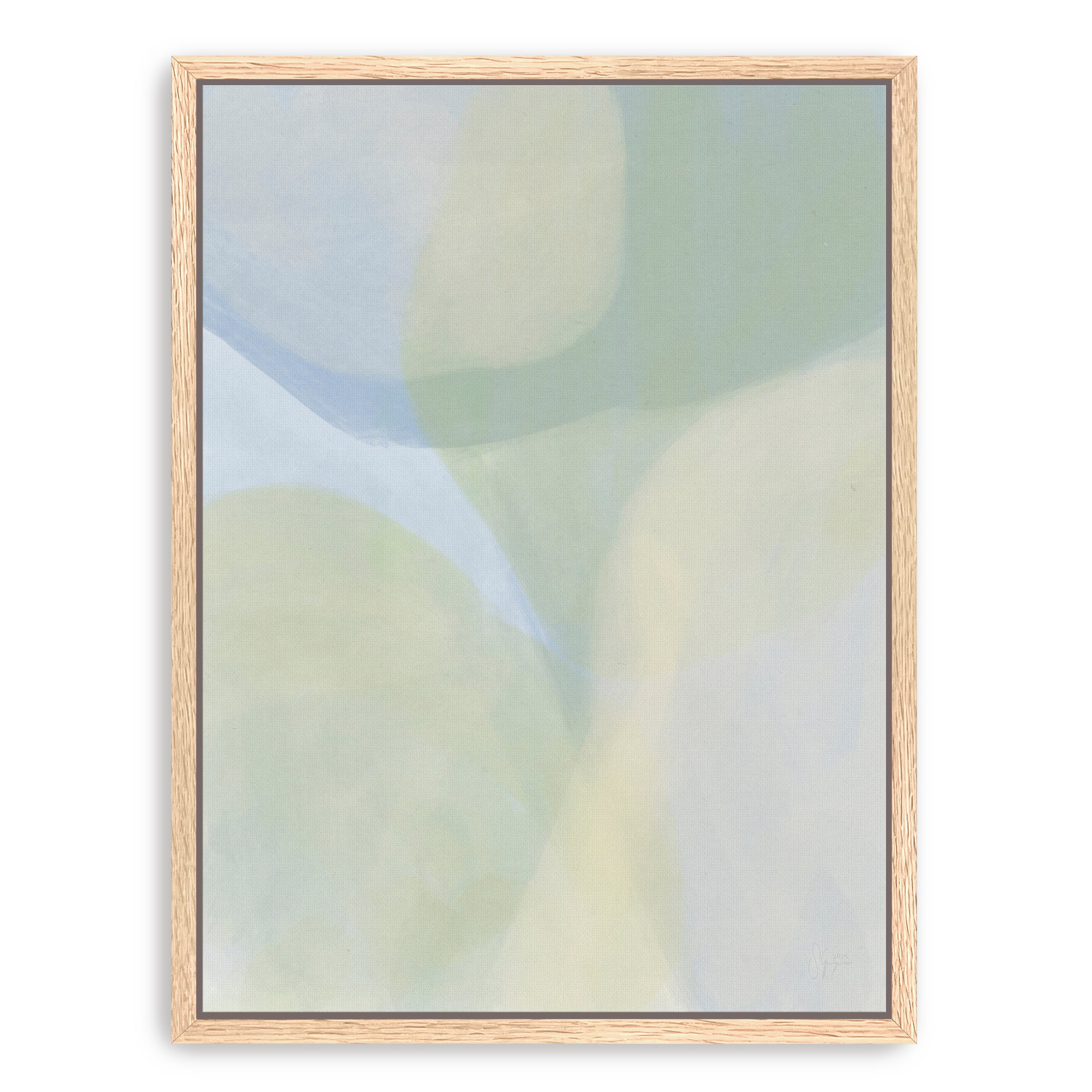Floating Through Canvas Giclee